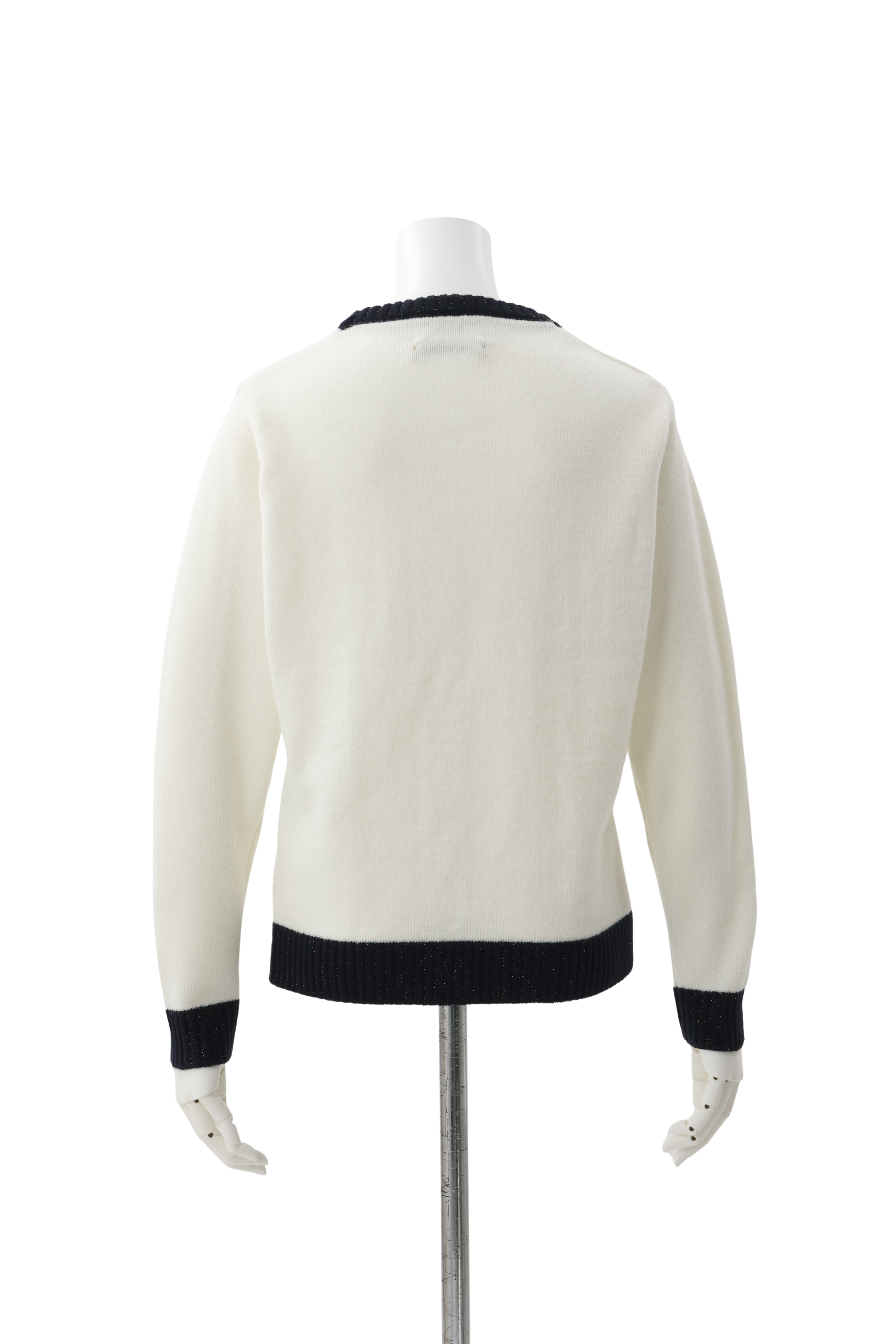 Nutcracker embroidery knit - Ivory
