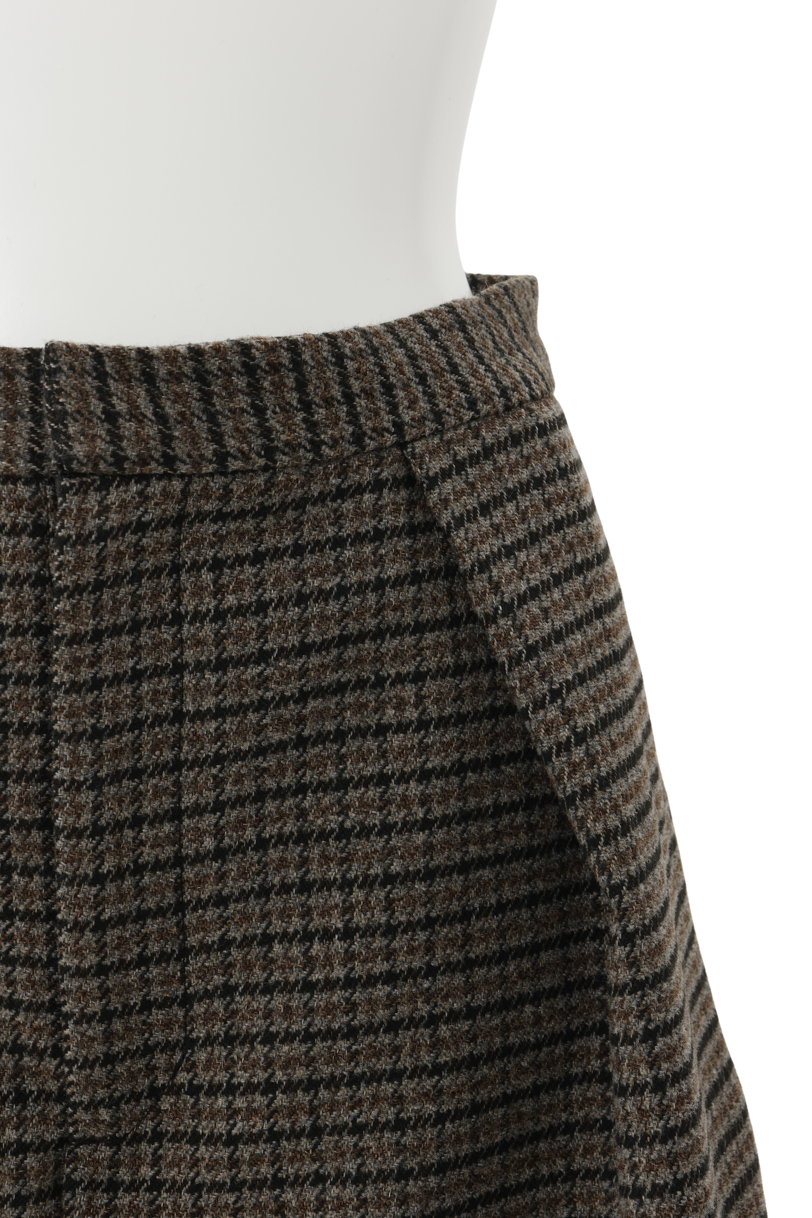 Bermuda pants - Gray tweed