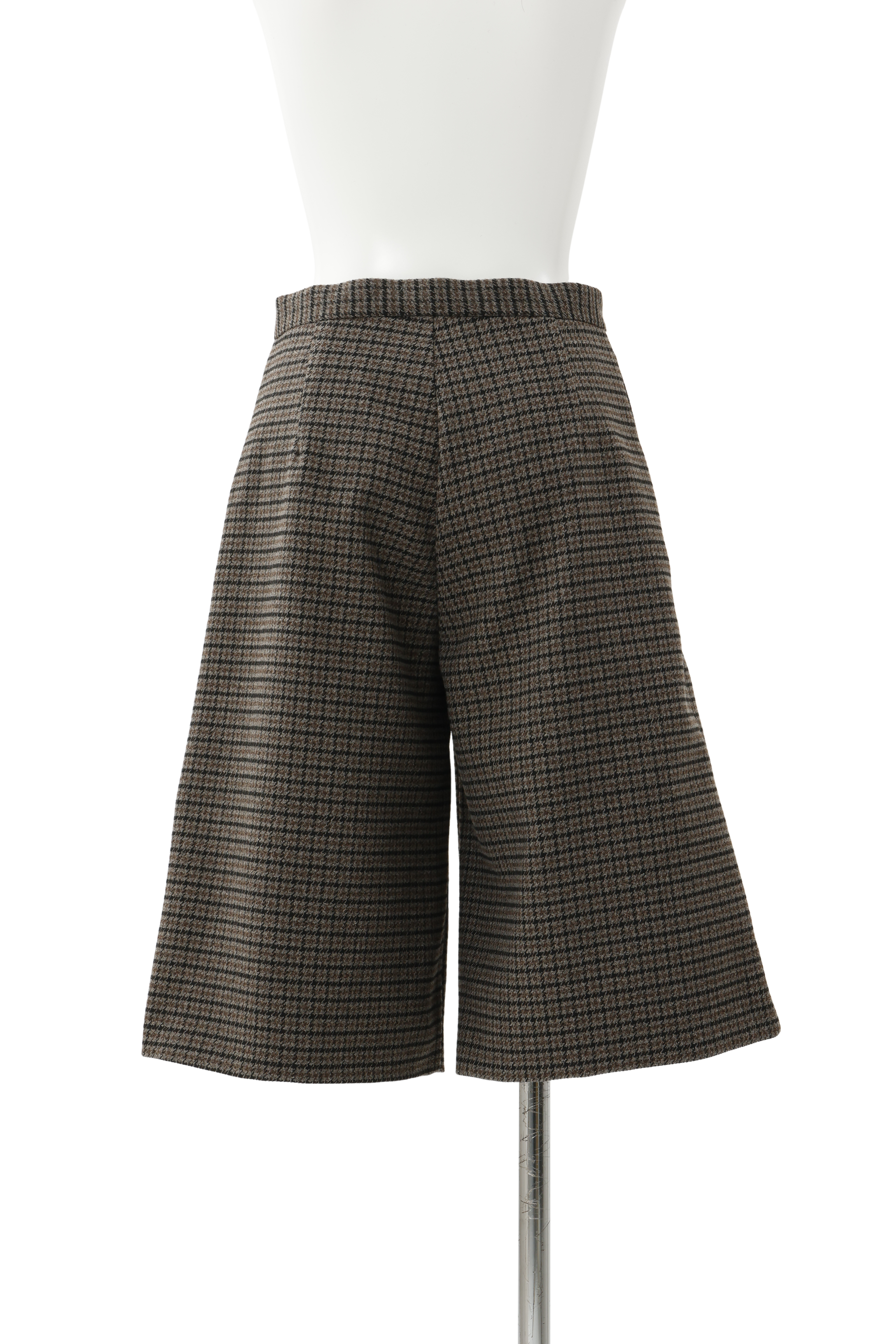 Bermuda pants - Gray tweed