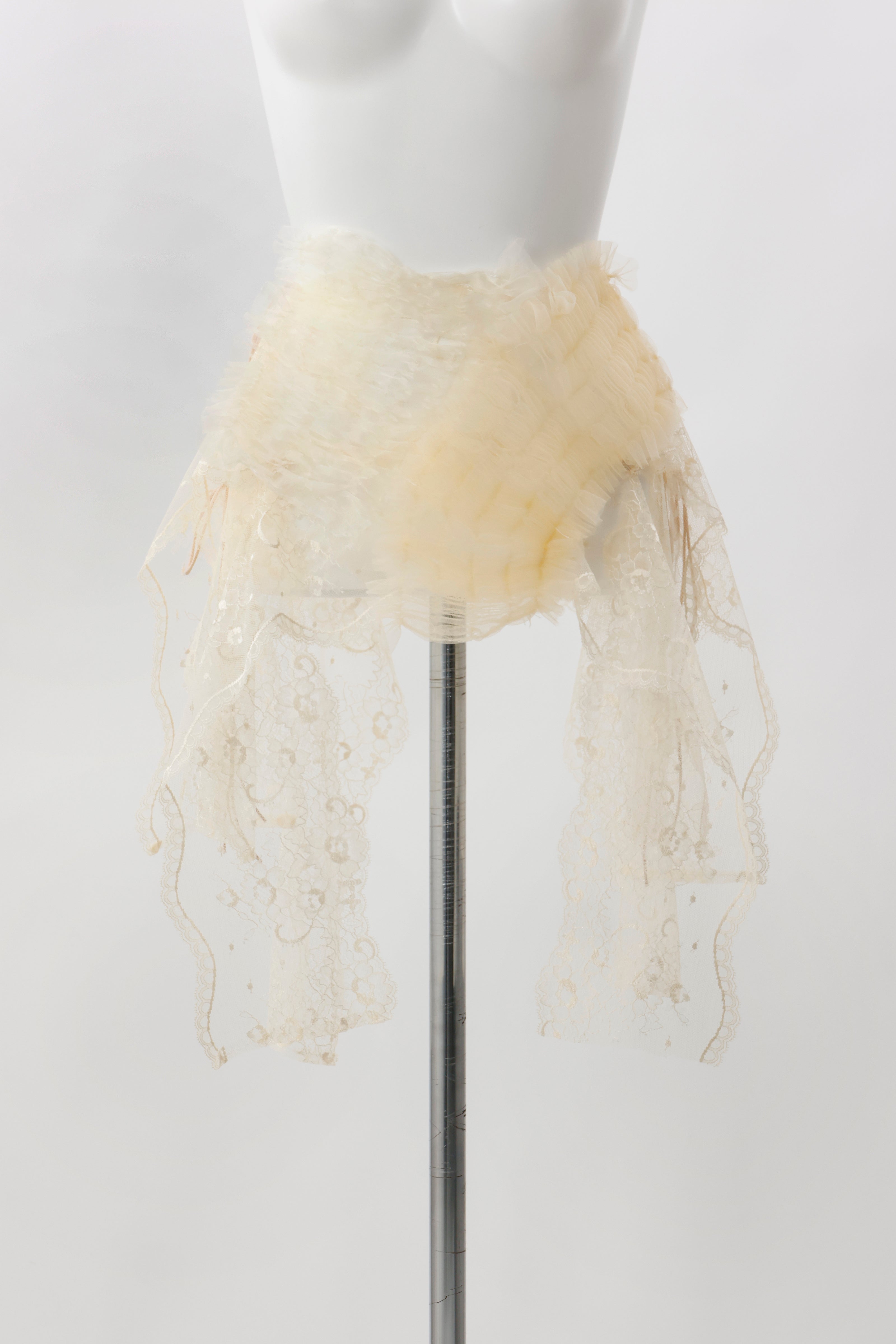 Pleatting skirt - Ivory