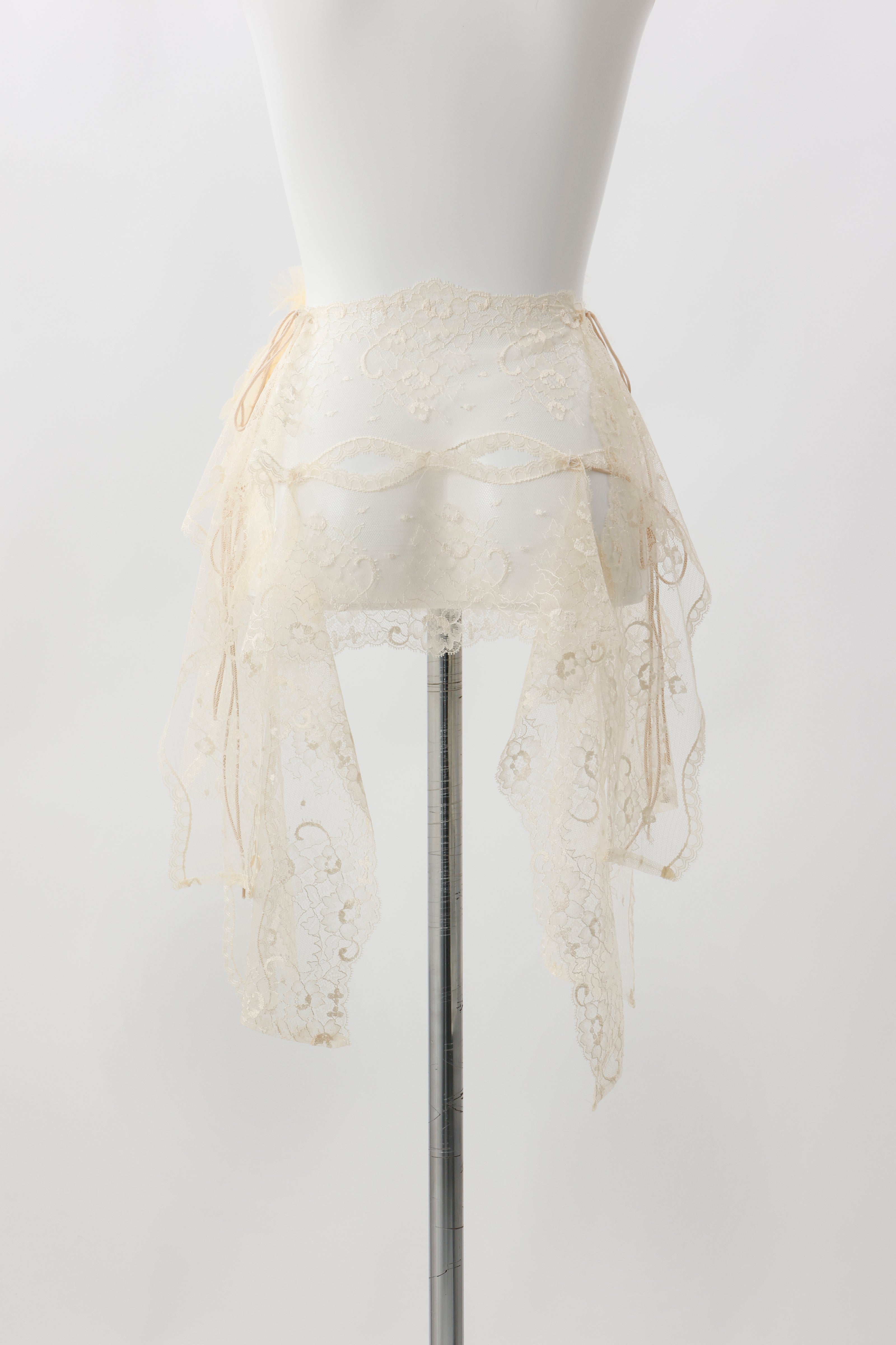Pleatting skirt - Ivory