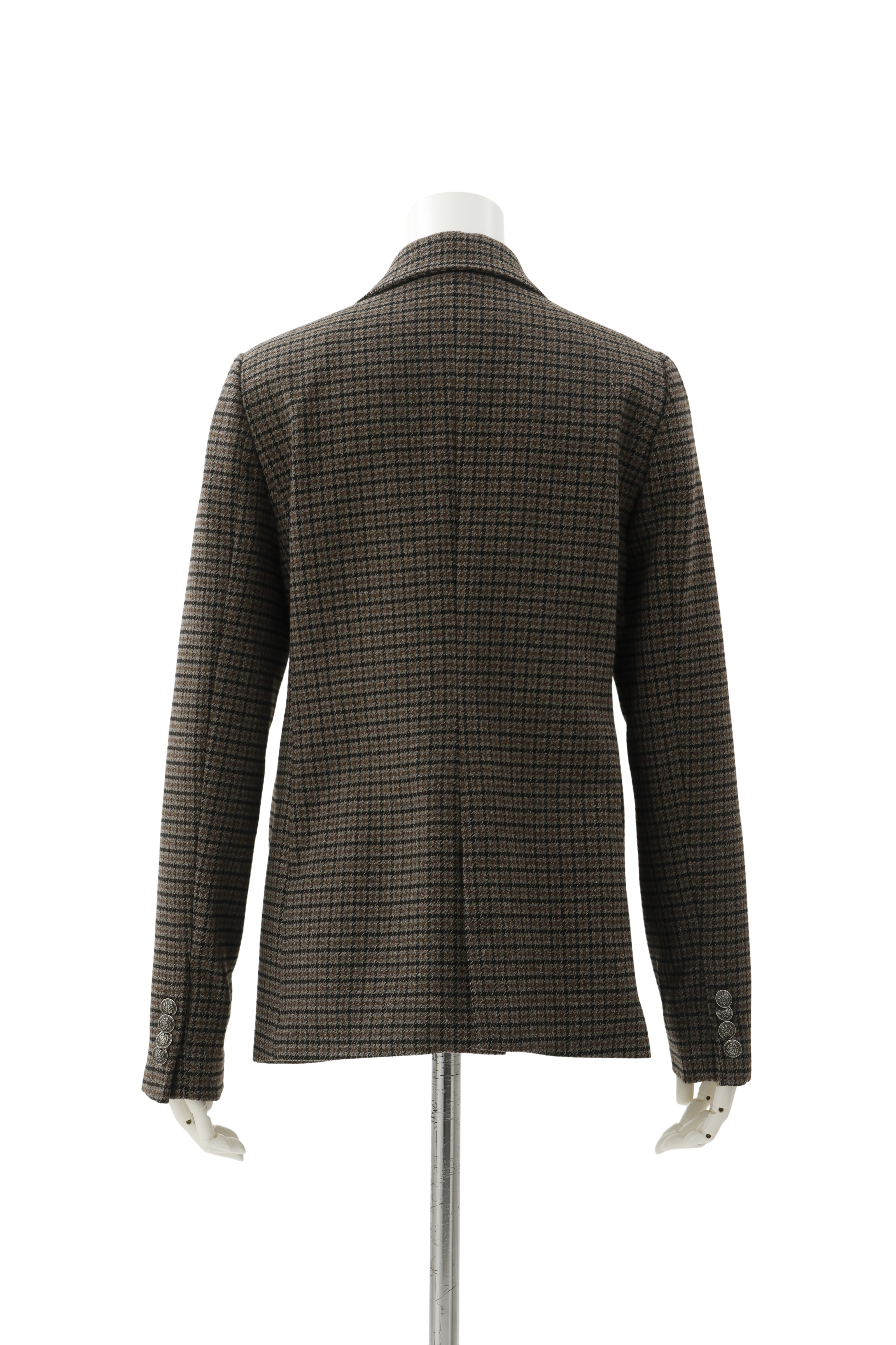 Origami jacket - Gray tweed
