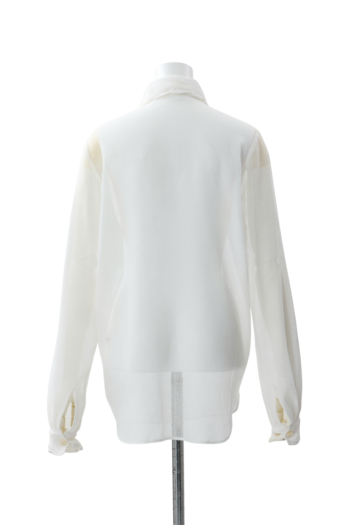 Twist edge karami shirt - Off-white