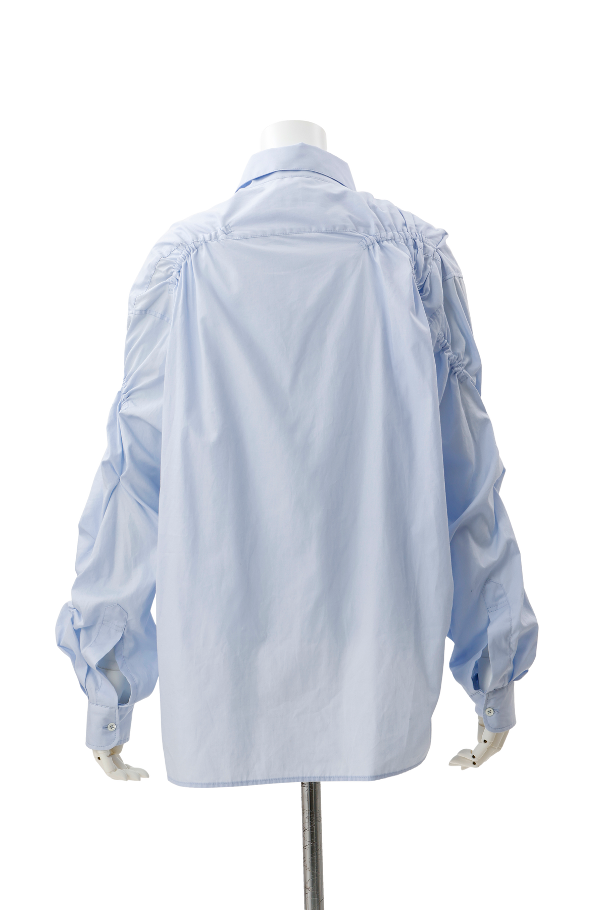 Drape deformation shirt - Blue