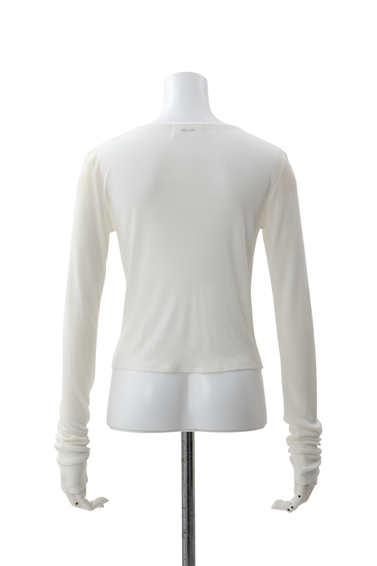 Sheer shell cardigan - Off-white