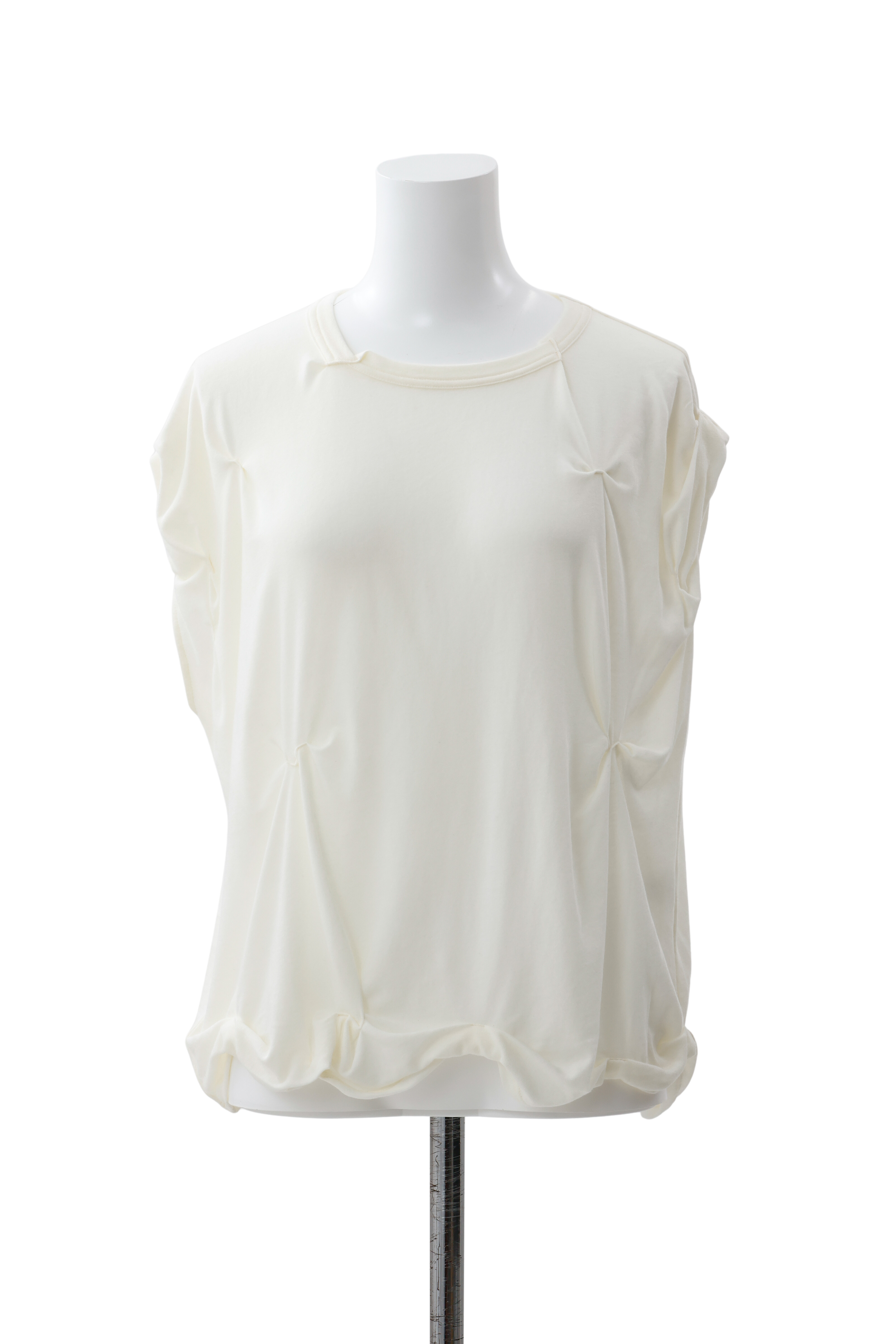 Tuck drape pullover - Off-white