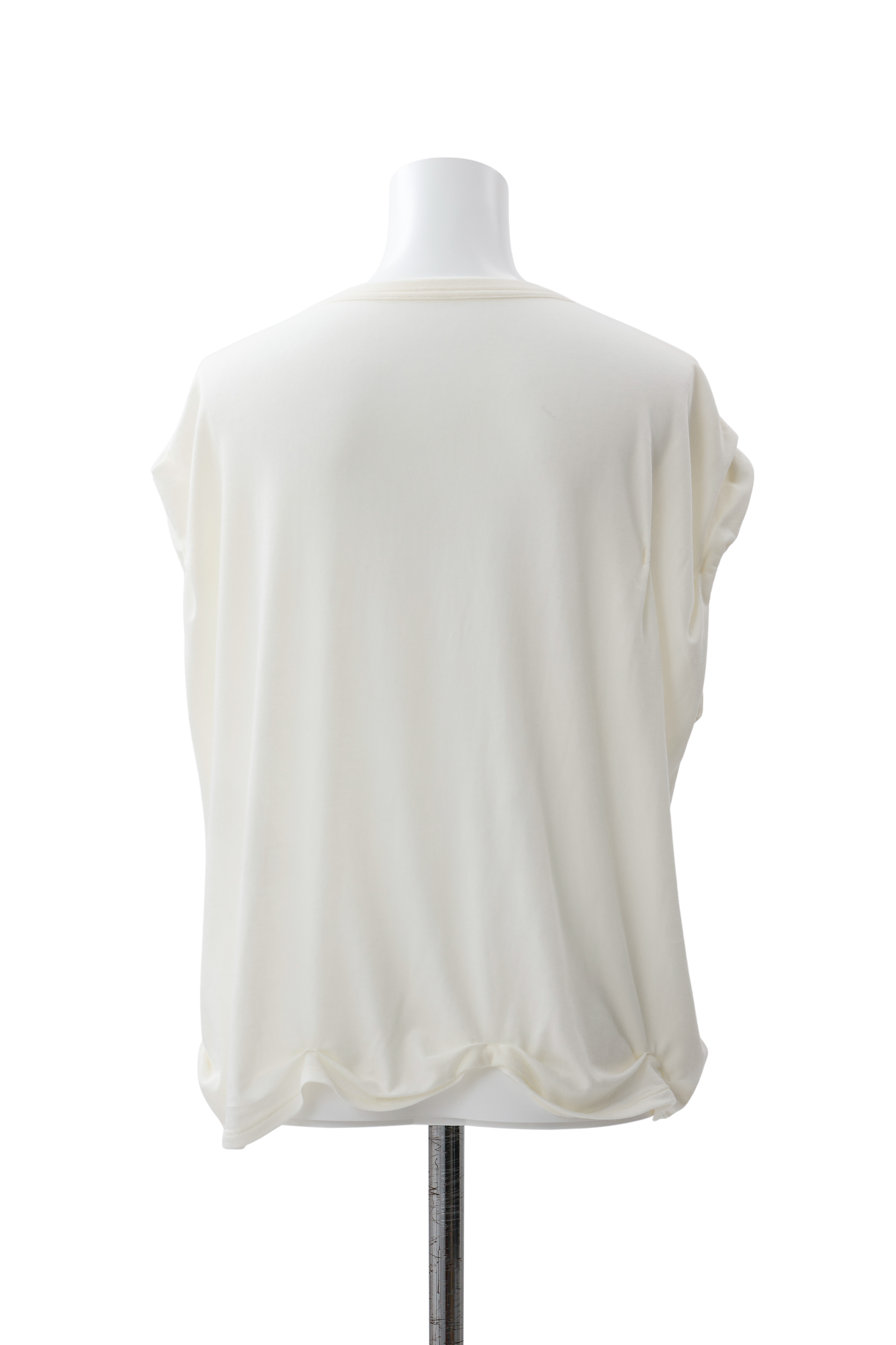 Tuck drape pullover - Off-white