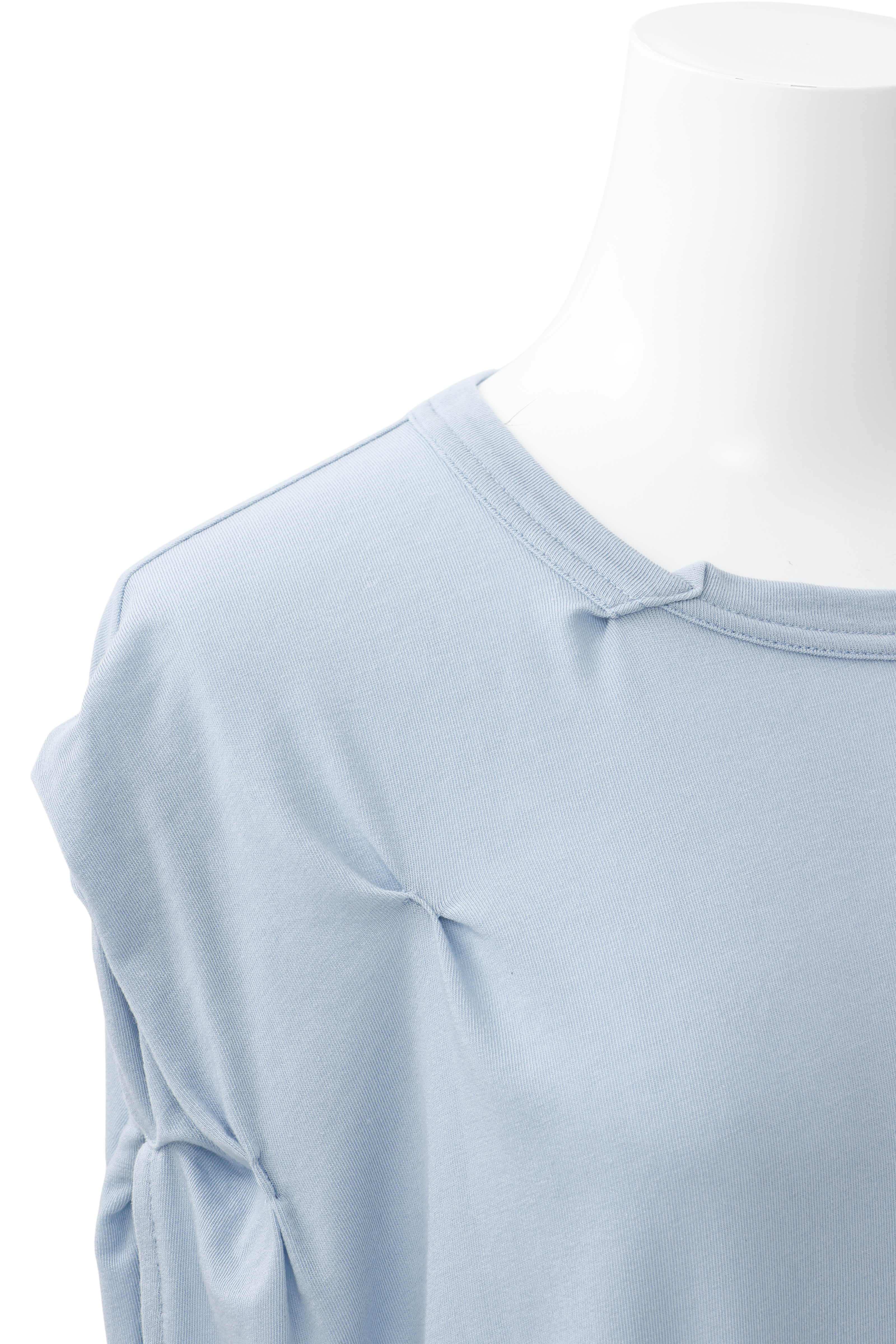 Tuck drape pullover - Blue