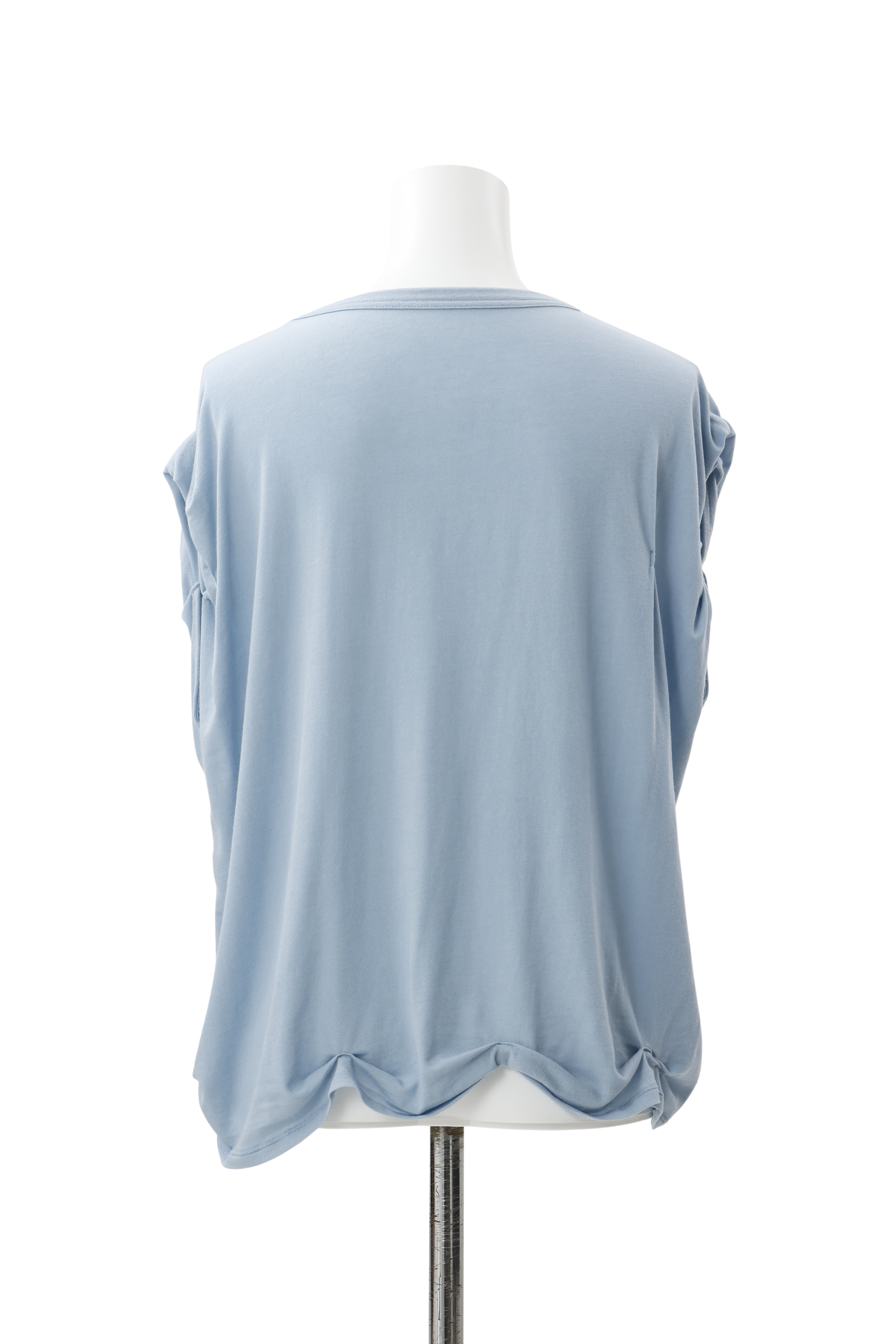 Tuck drape pullover - Blue