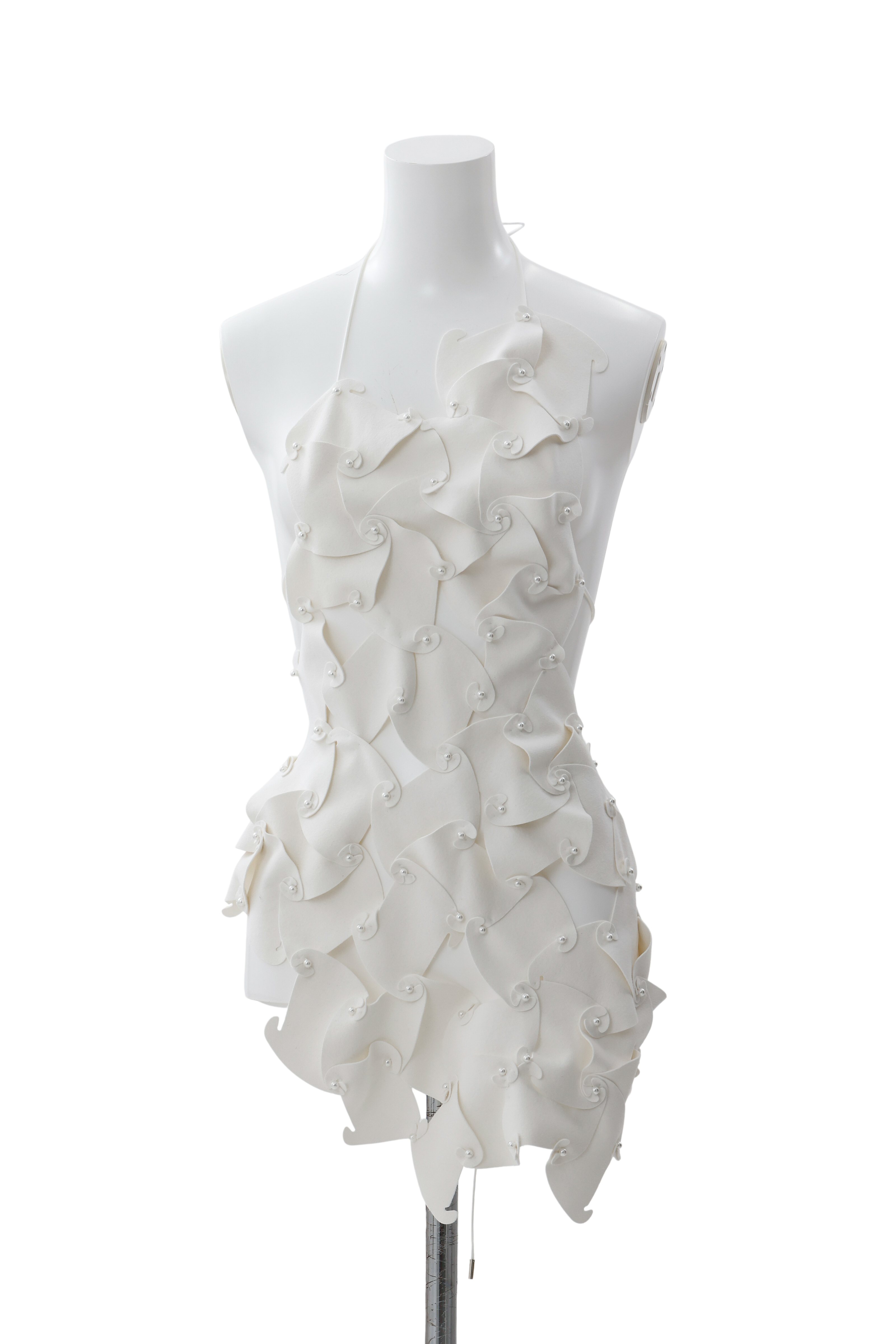 Puzzle assemble apron - Off-white
