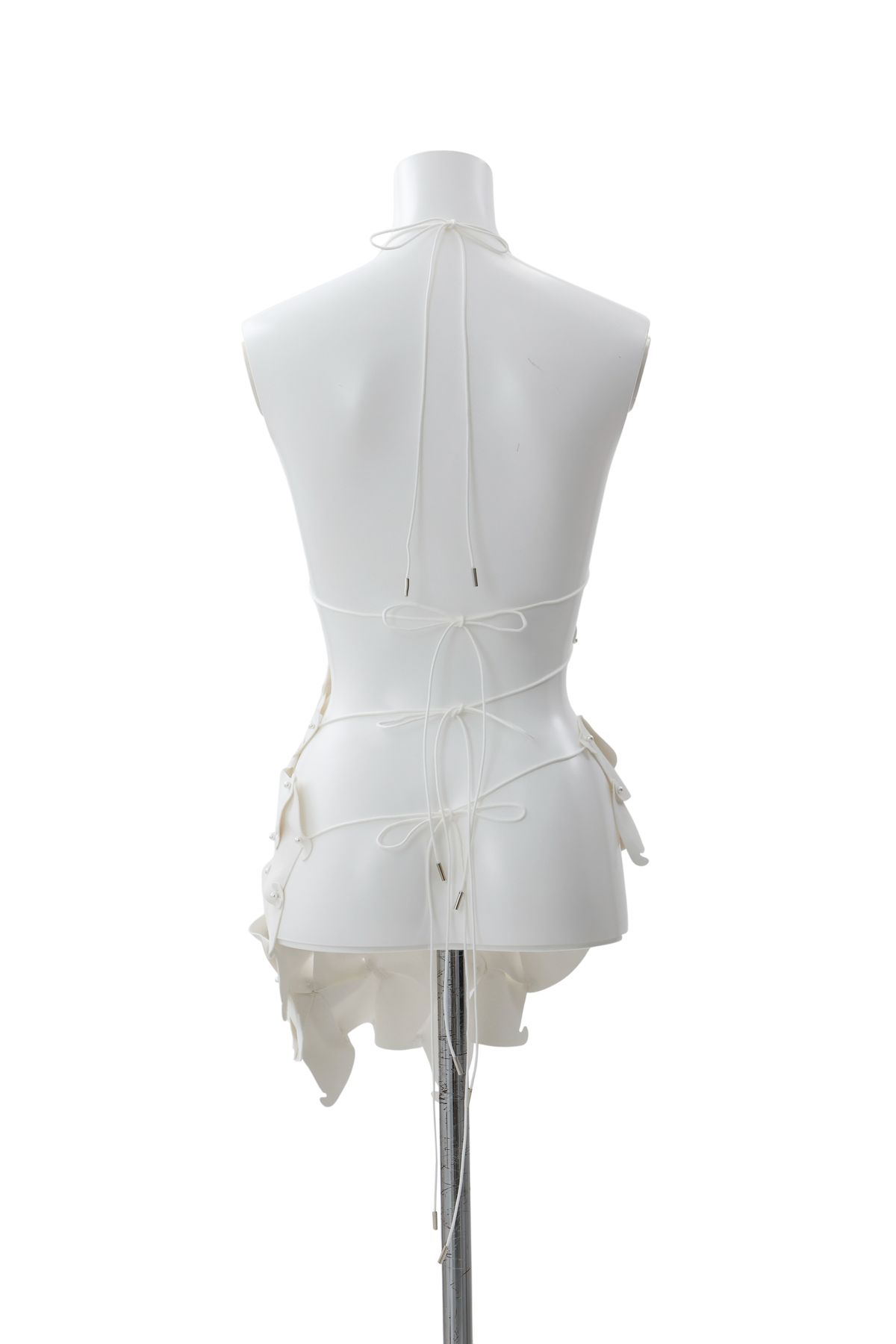 Puzzle assemble apron - Off-white