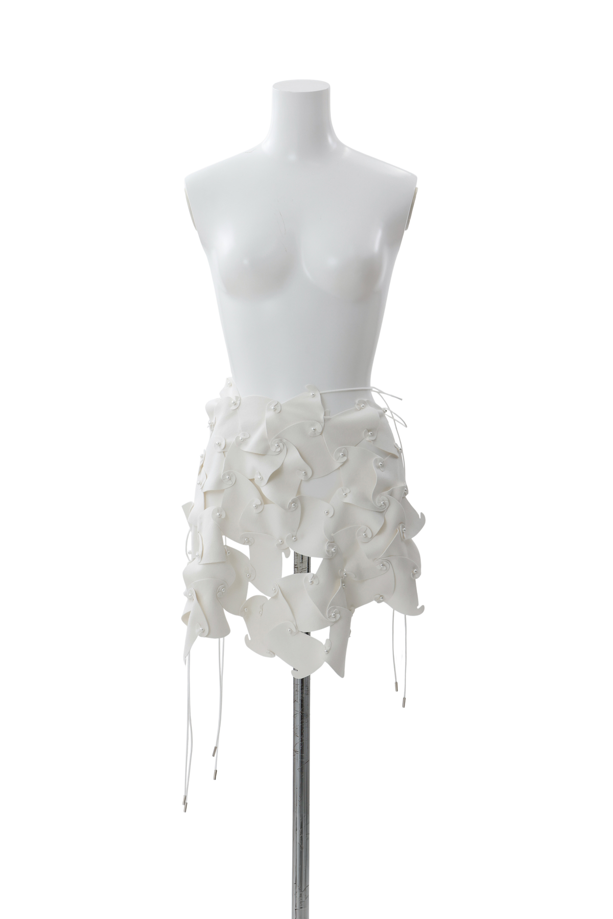 Puzzle assemble apron - Off-white