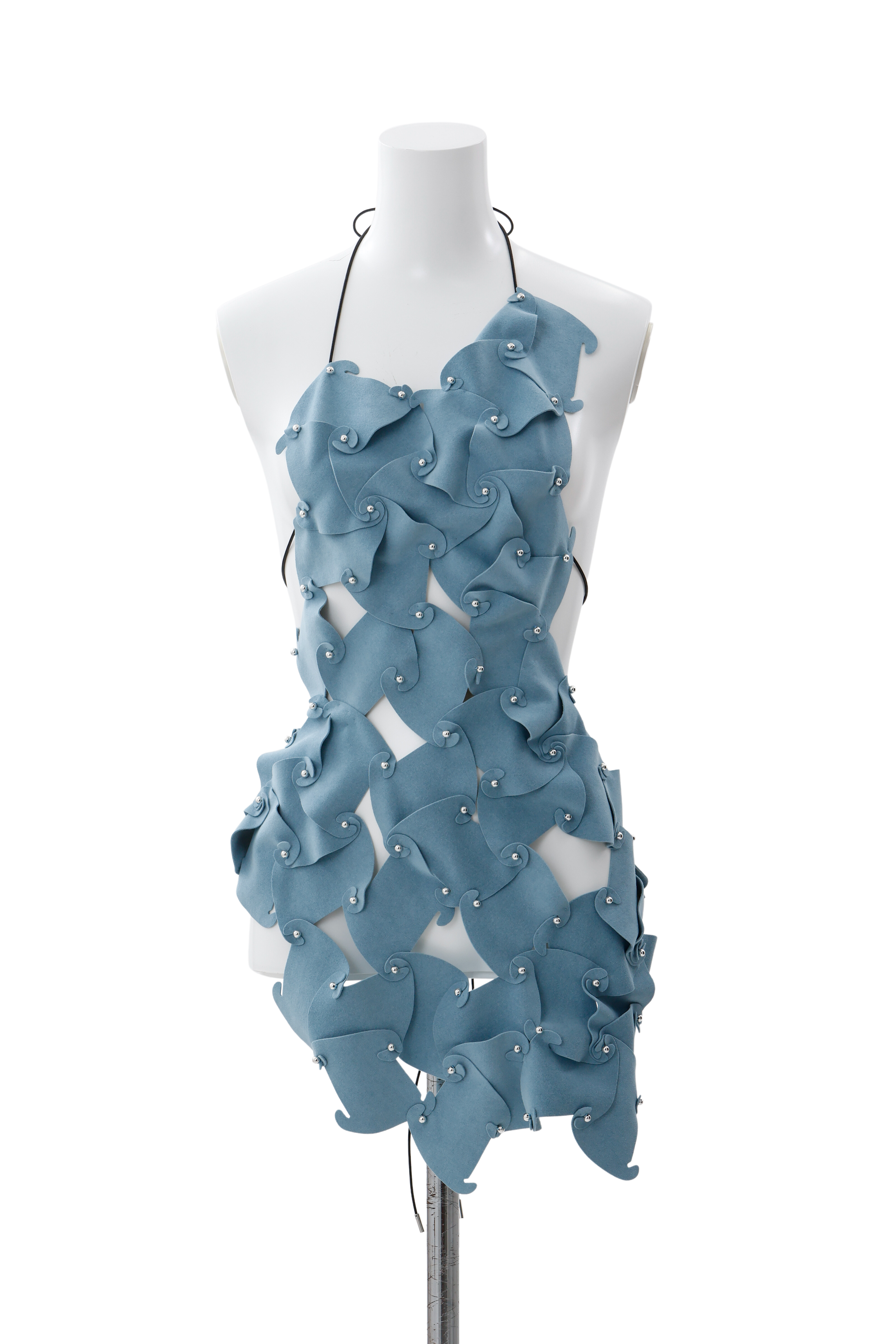 Puzzle assemble apron - Blue