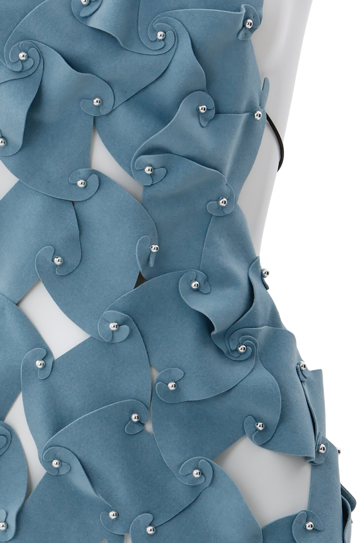 Puzzle assemble apron - Blue