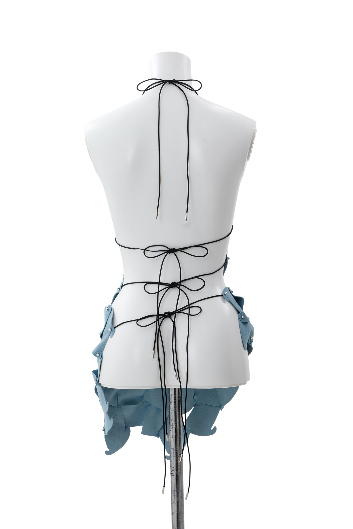 Puzzle assemble apron - Blue