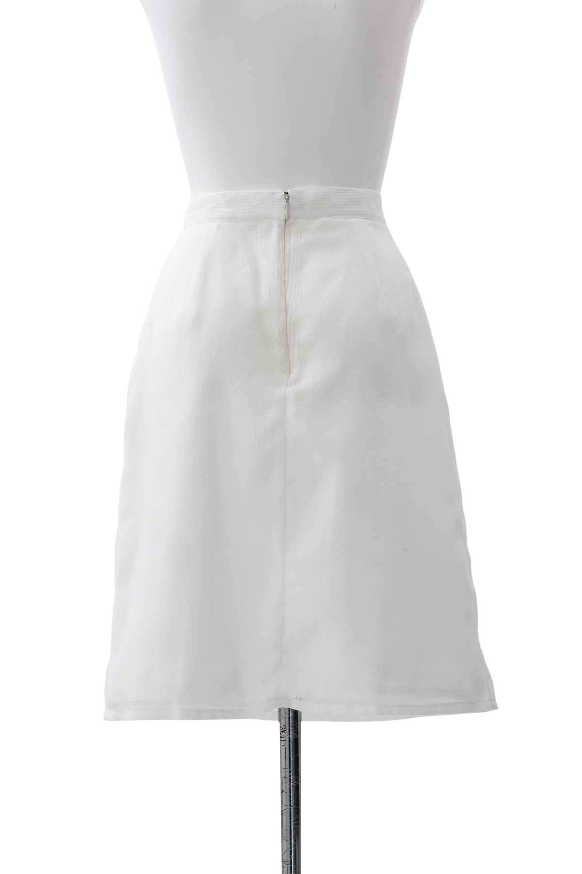 Shell button karami skirt - Off-white