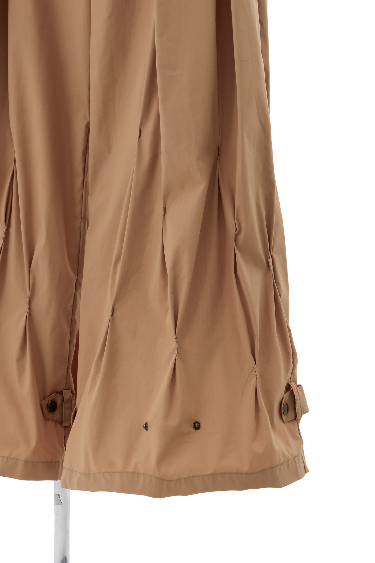 Tuck palazzo pants - Camel