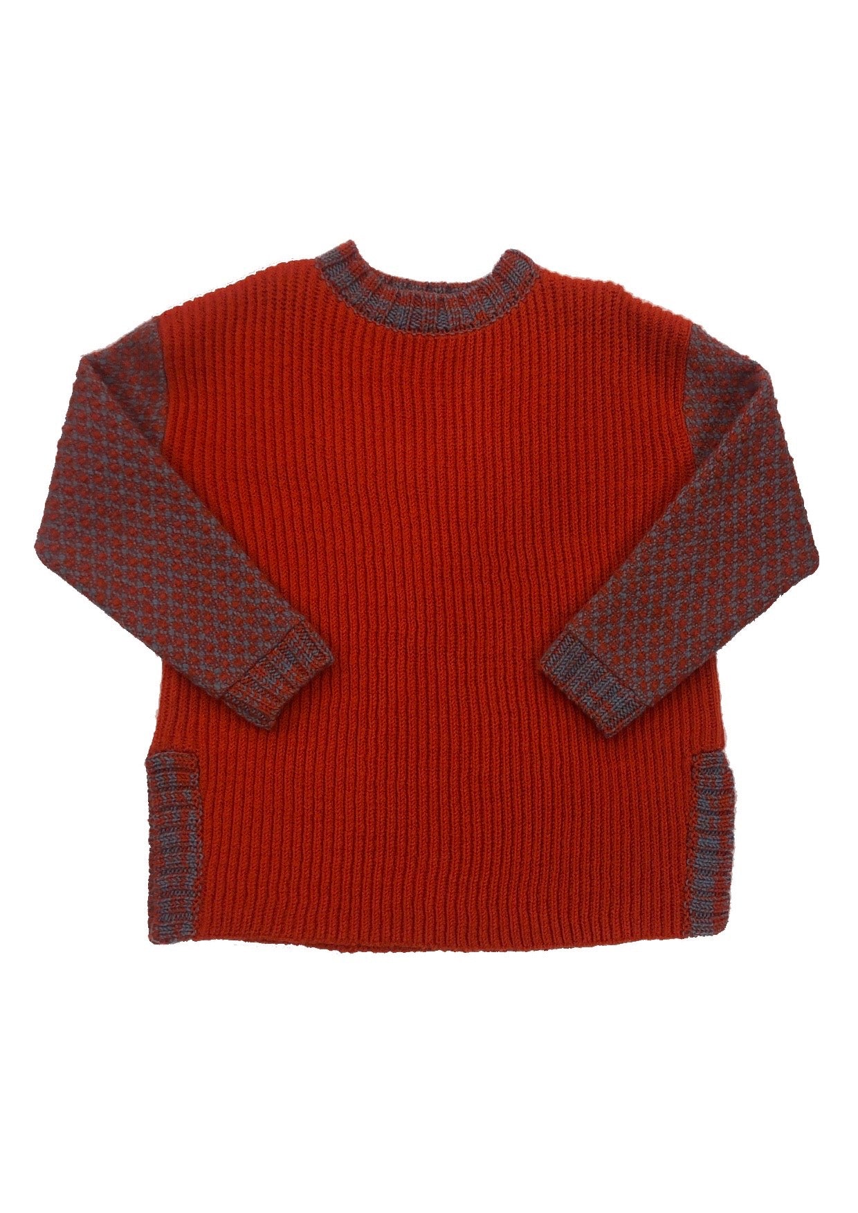 Dobby weave knit - Orenge