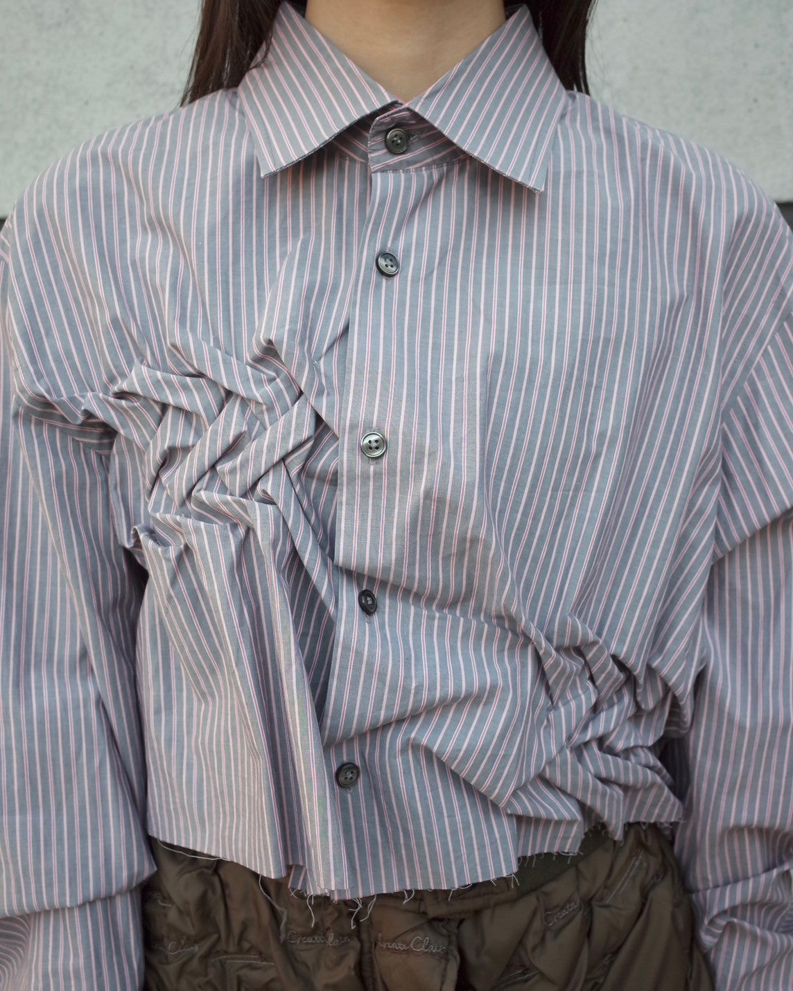 ATELIER by Create Clair / Remake Short Shirt - Mulch