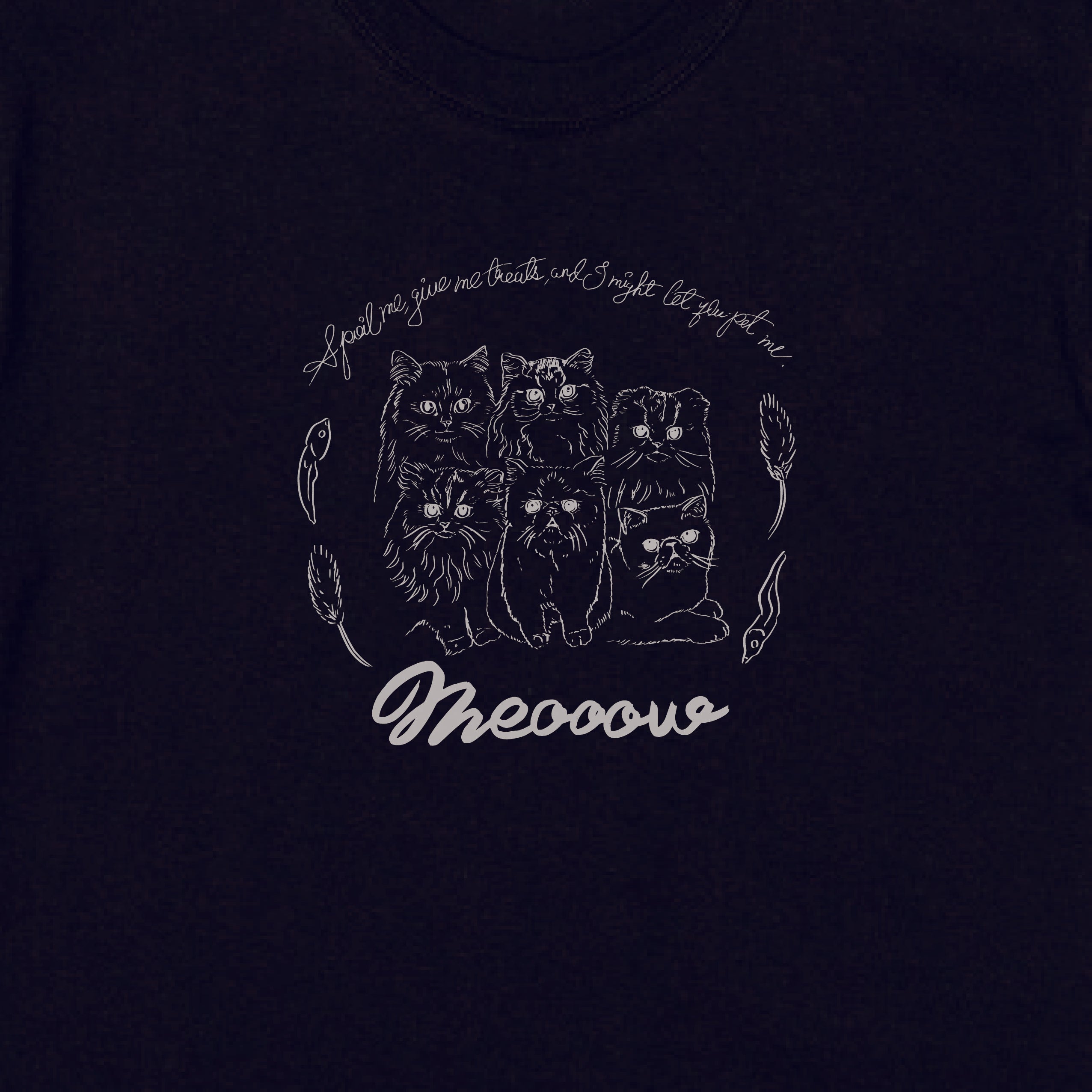 Neko tee vol.1 - White / Black
