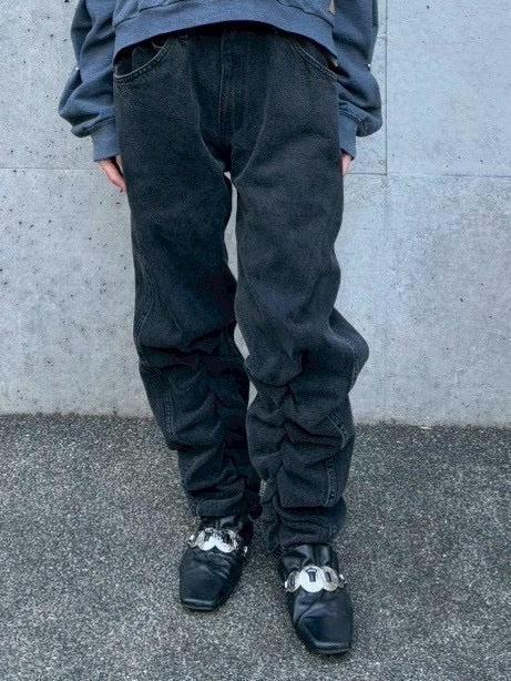 ATELIER by Create Clair / Remake denim - 2 - Black - M