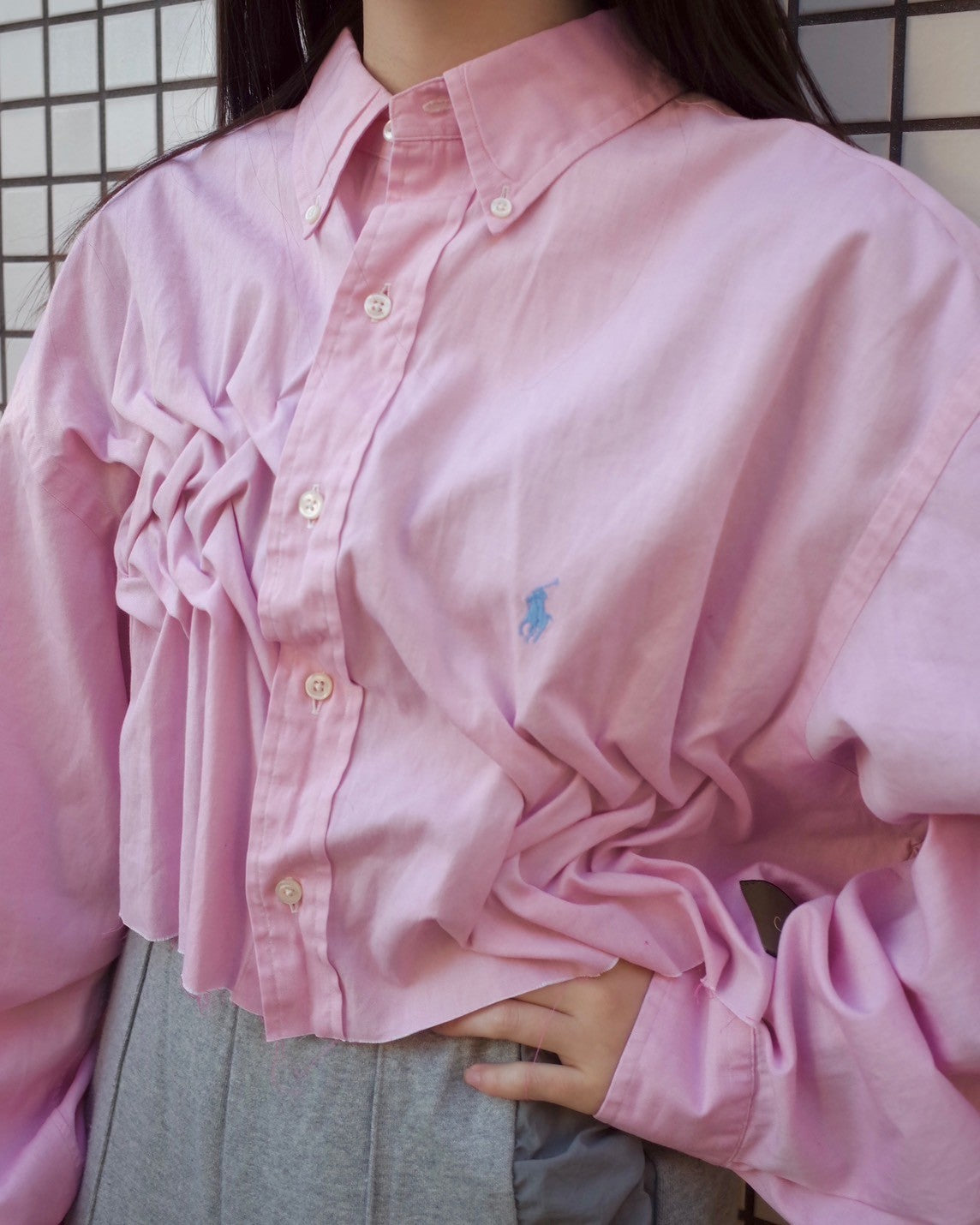 ATELIER by Create Clair / Remake Short Shirt - Pink