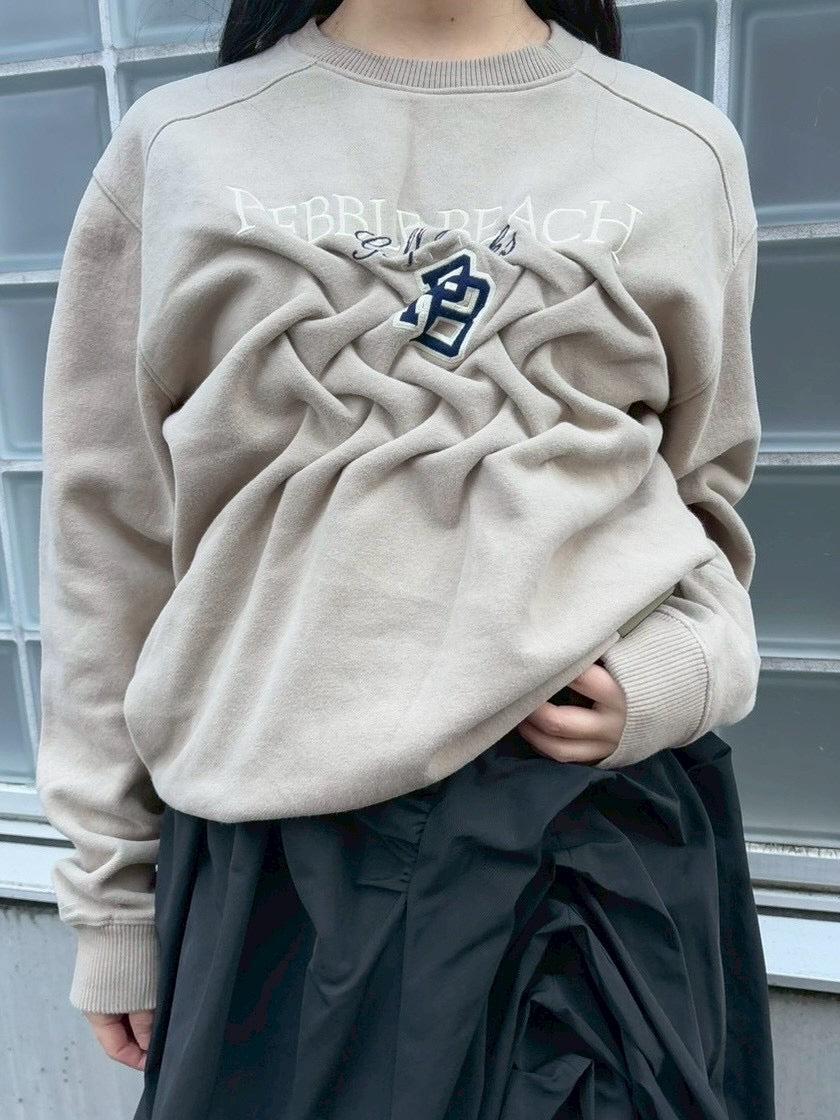 ATELIER by Create Clair / Remake sweat - front - 2 - Beige