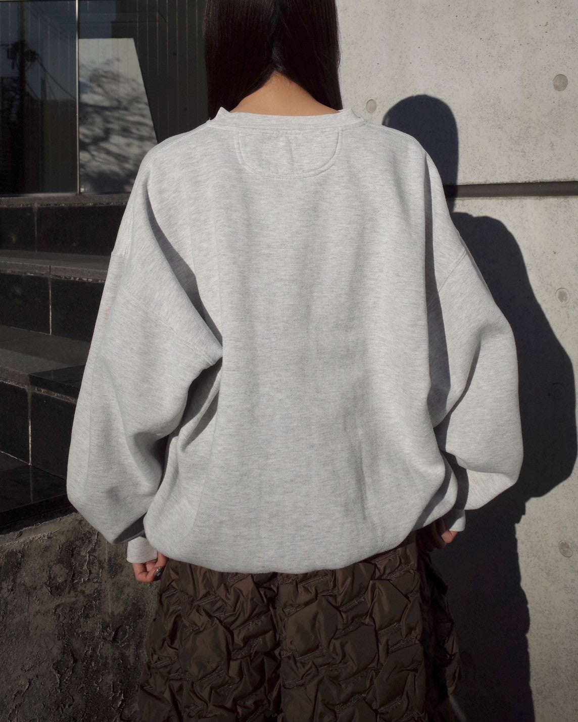 ATELIER by Create Clair / Remake Smocking Sweat - 1 - Gray