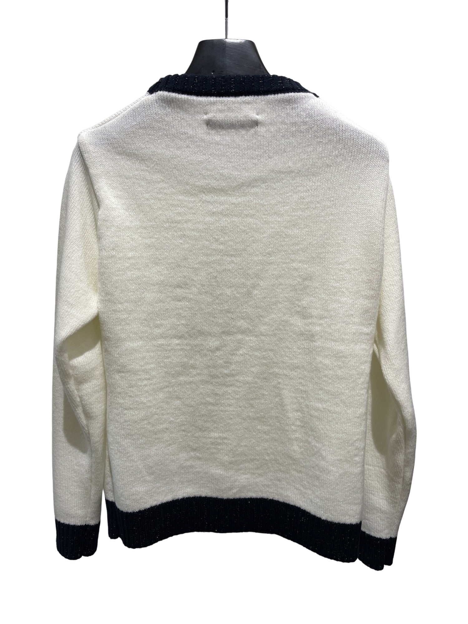 Nutcracker embroidery knit - Ivory