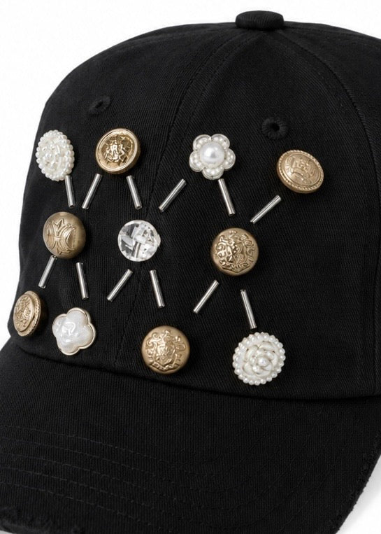 Assemble button cap - Black