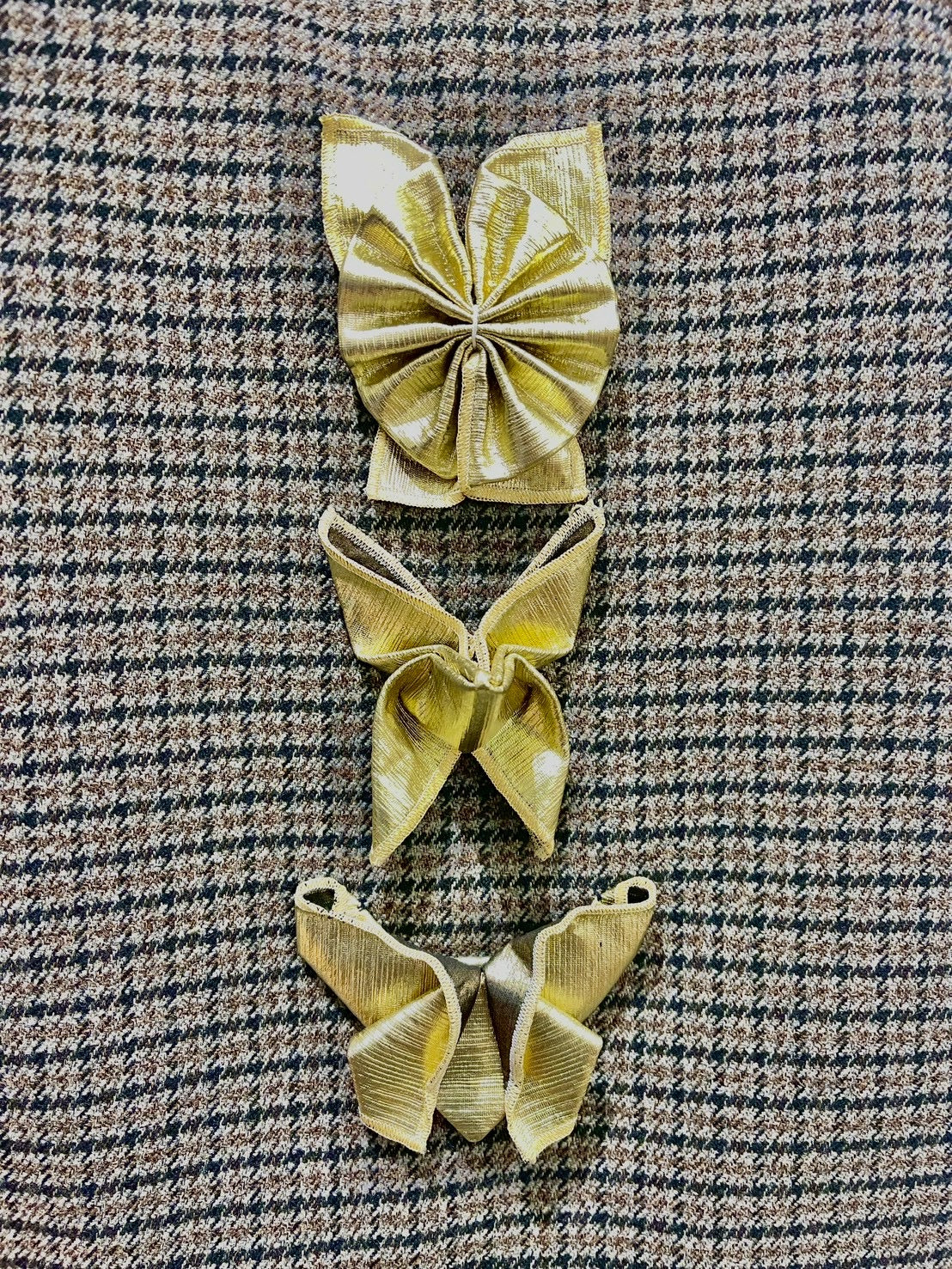 Origami totebag - Gray tweed