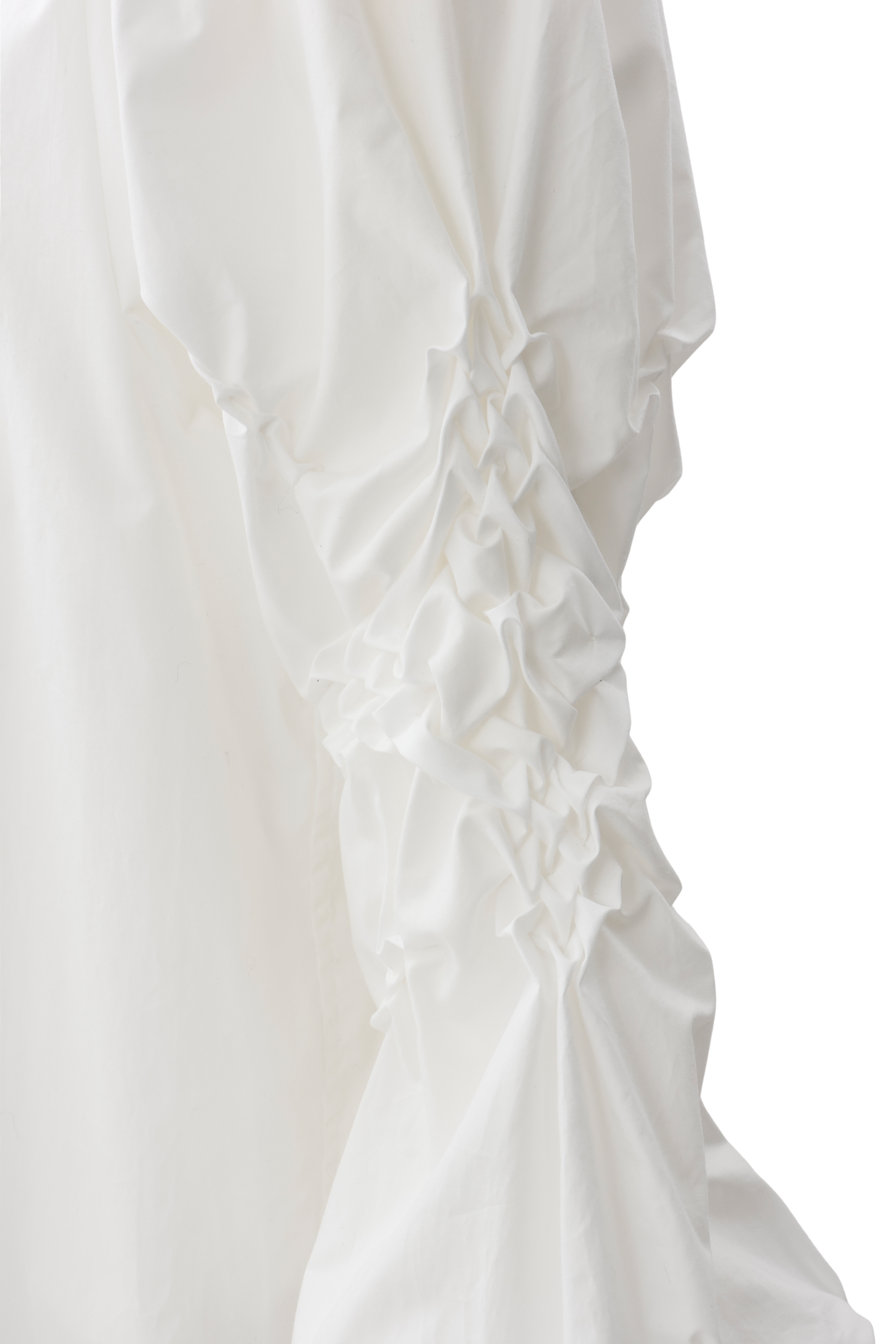 Bubble sleeve blouse - White