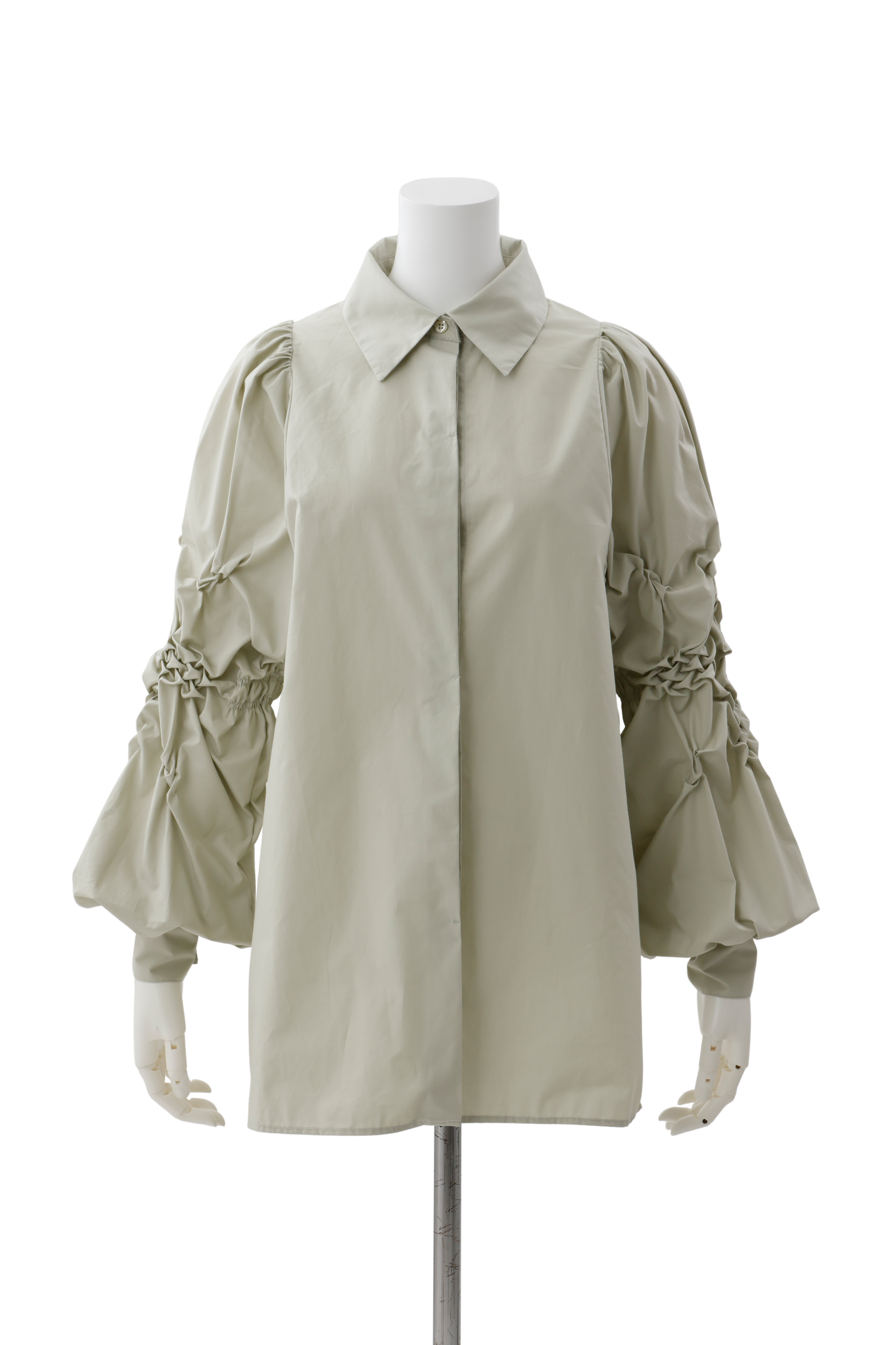 Bubble sleeve blouse - Green