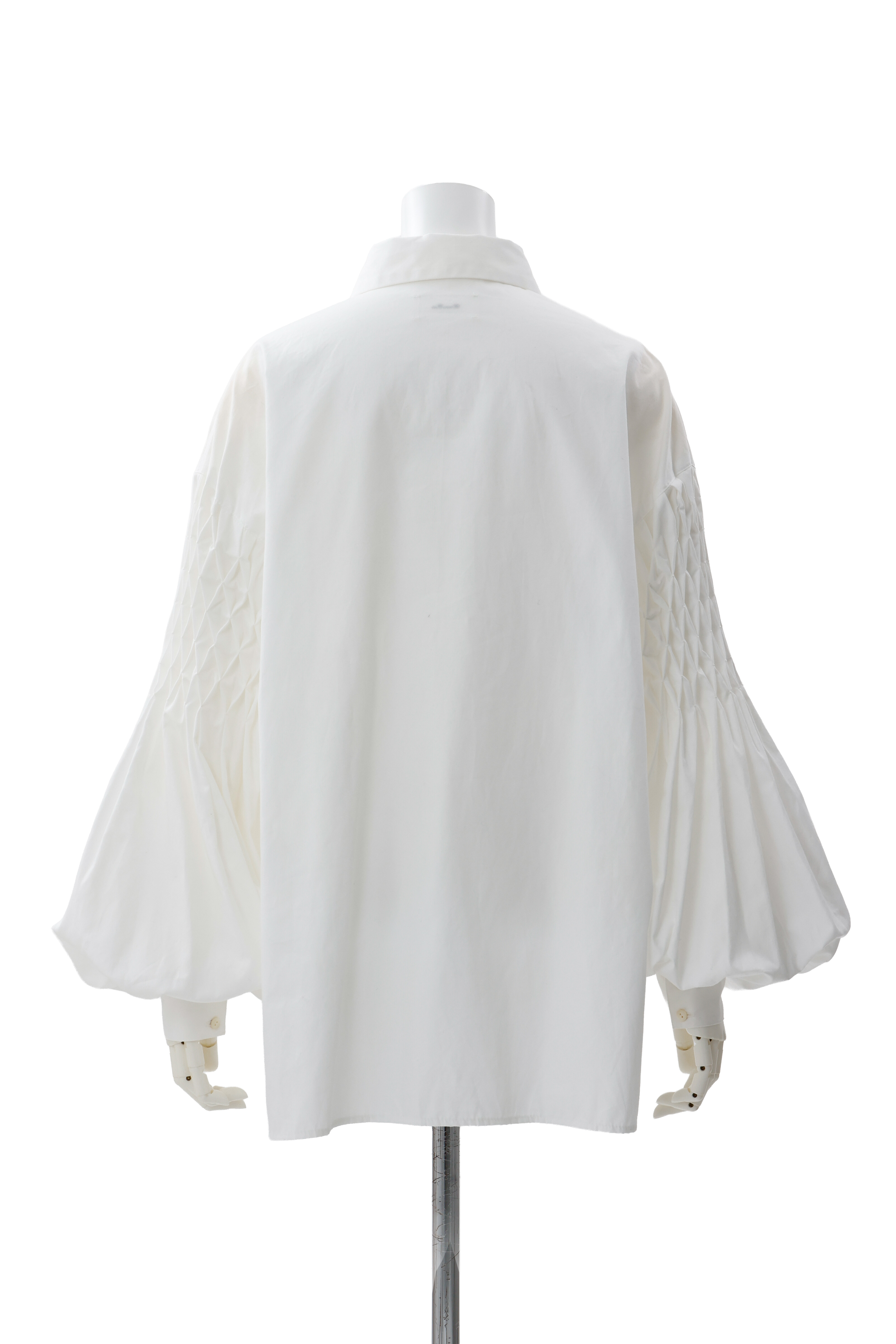 Smocking sleeve blouse - Off-white