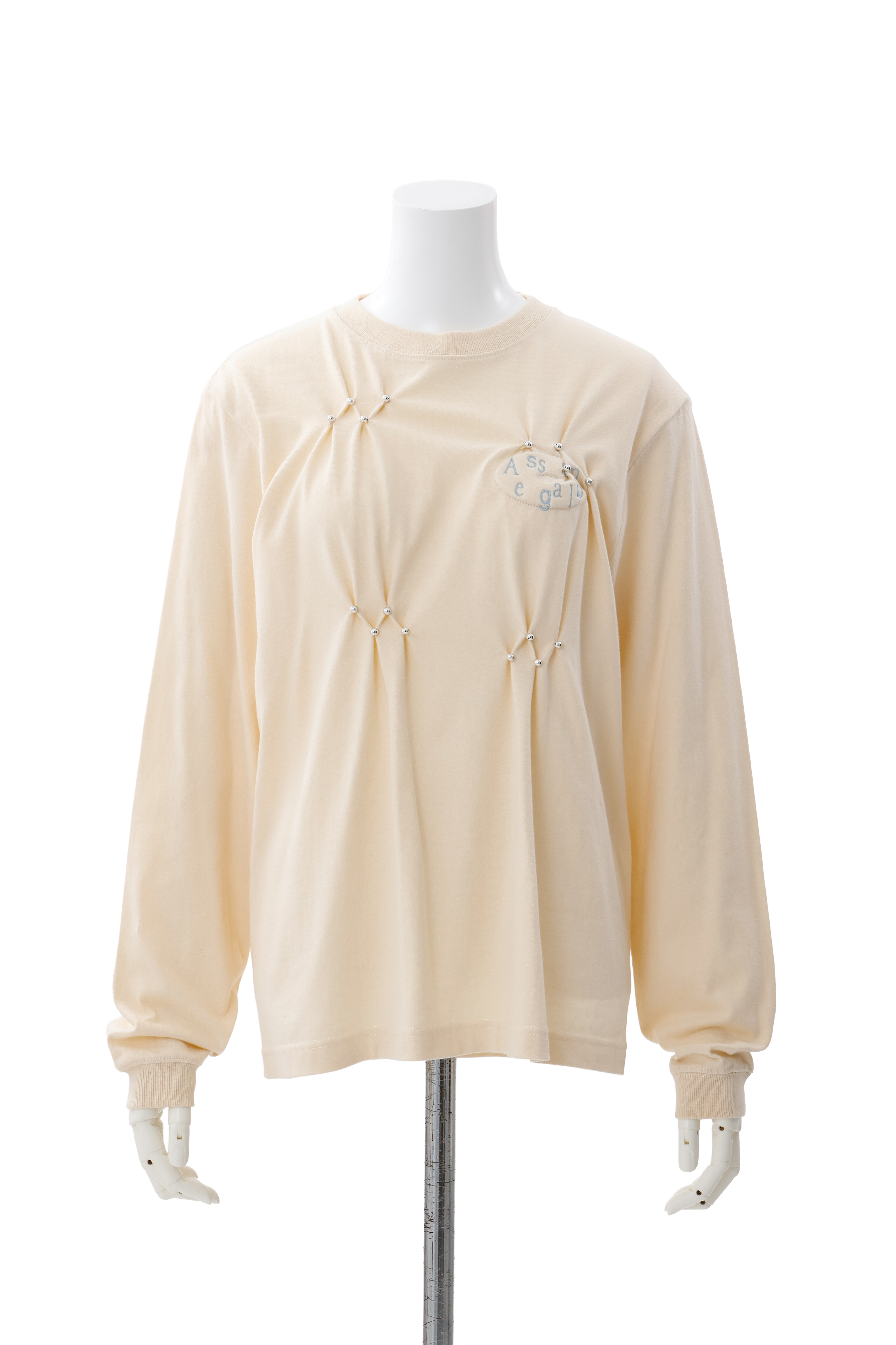 Assemblage smocking long tee - Beige