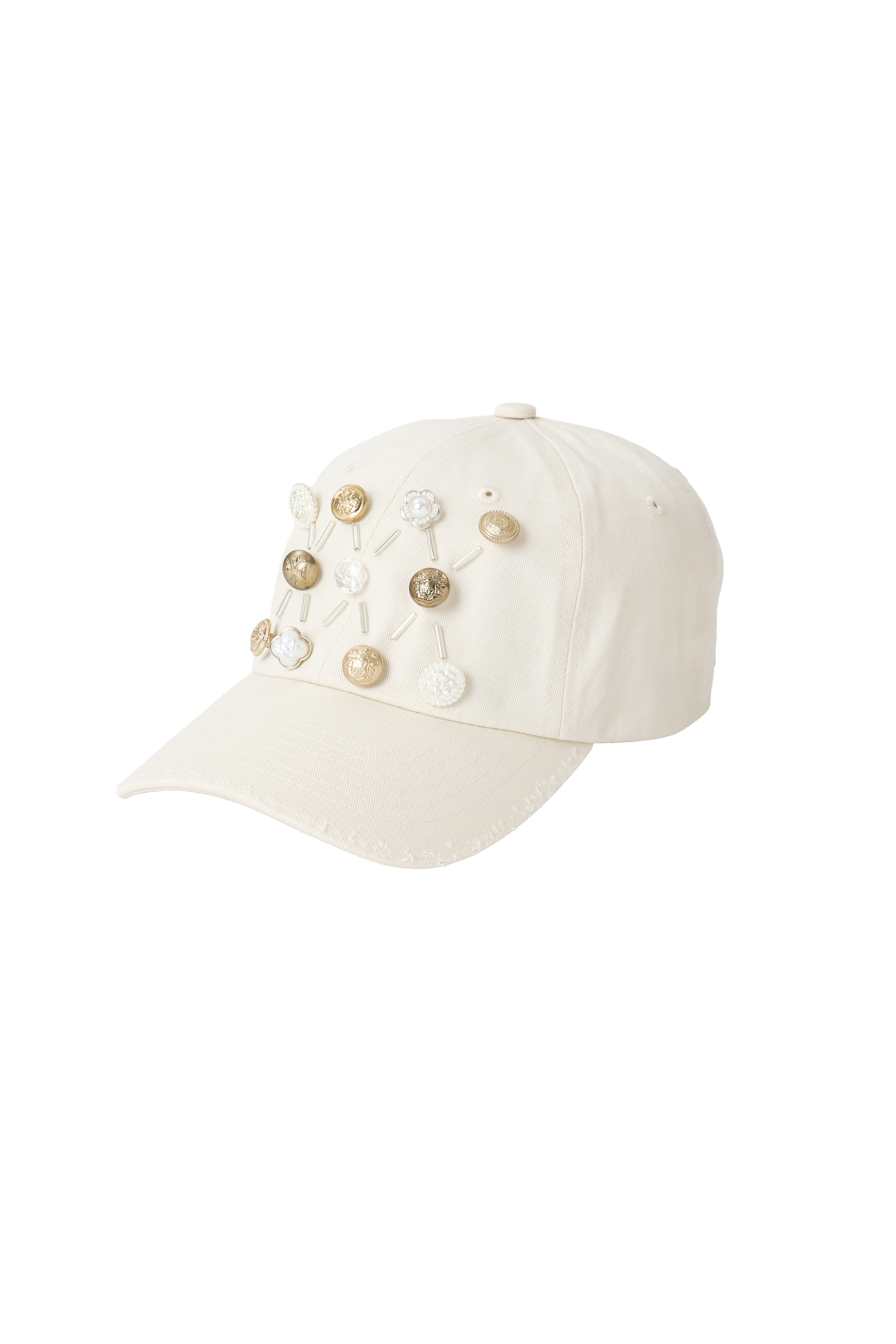 Assemble button cap - Ivory