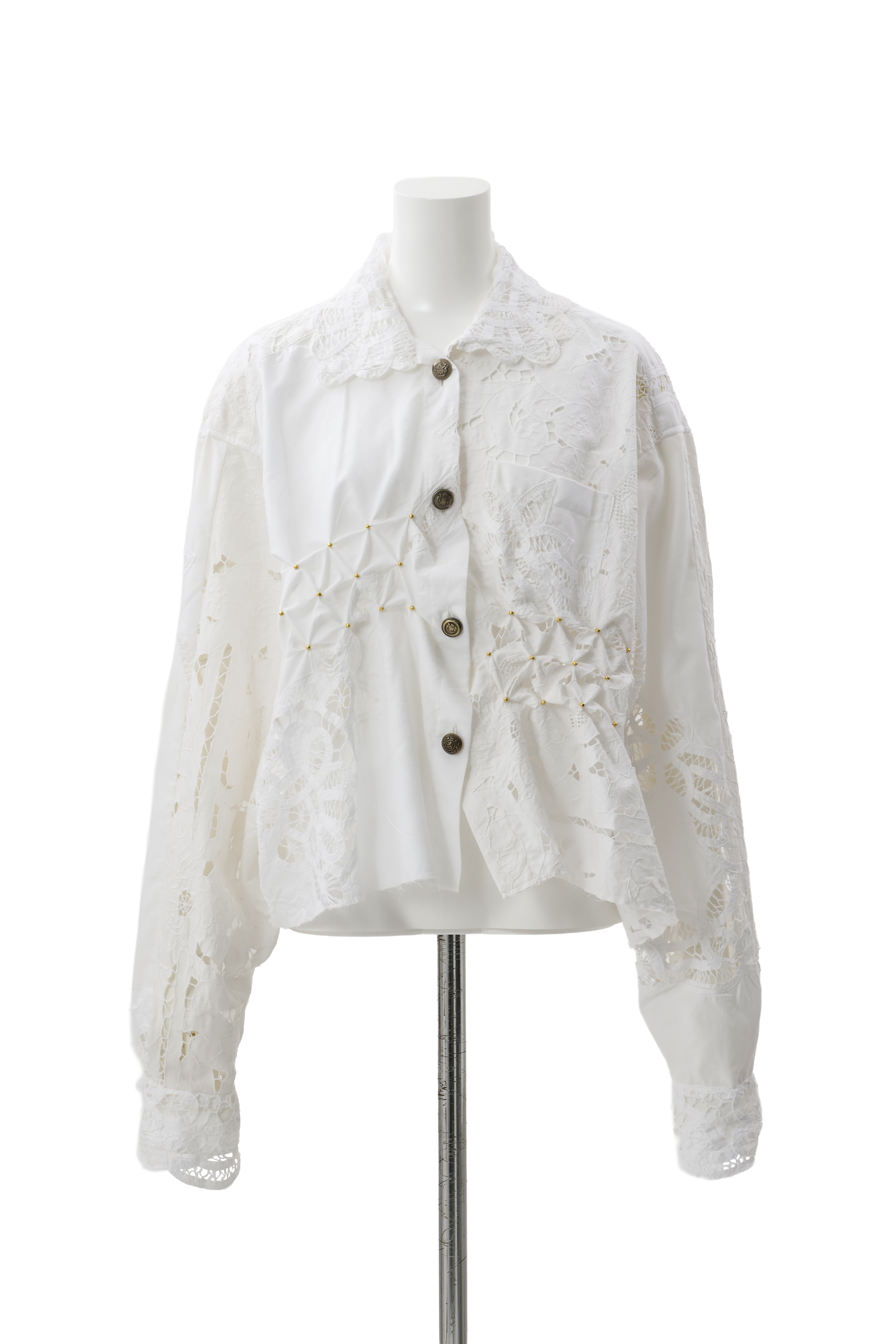 ATELIER by Create Clair / Vintage short shirt jacket - Off-white