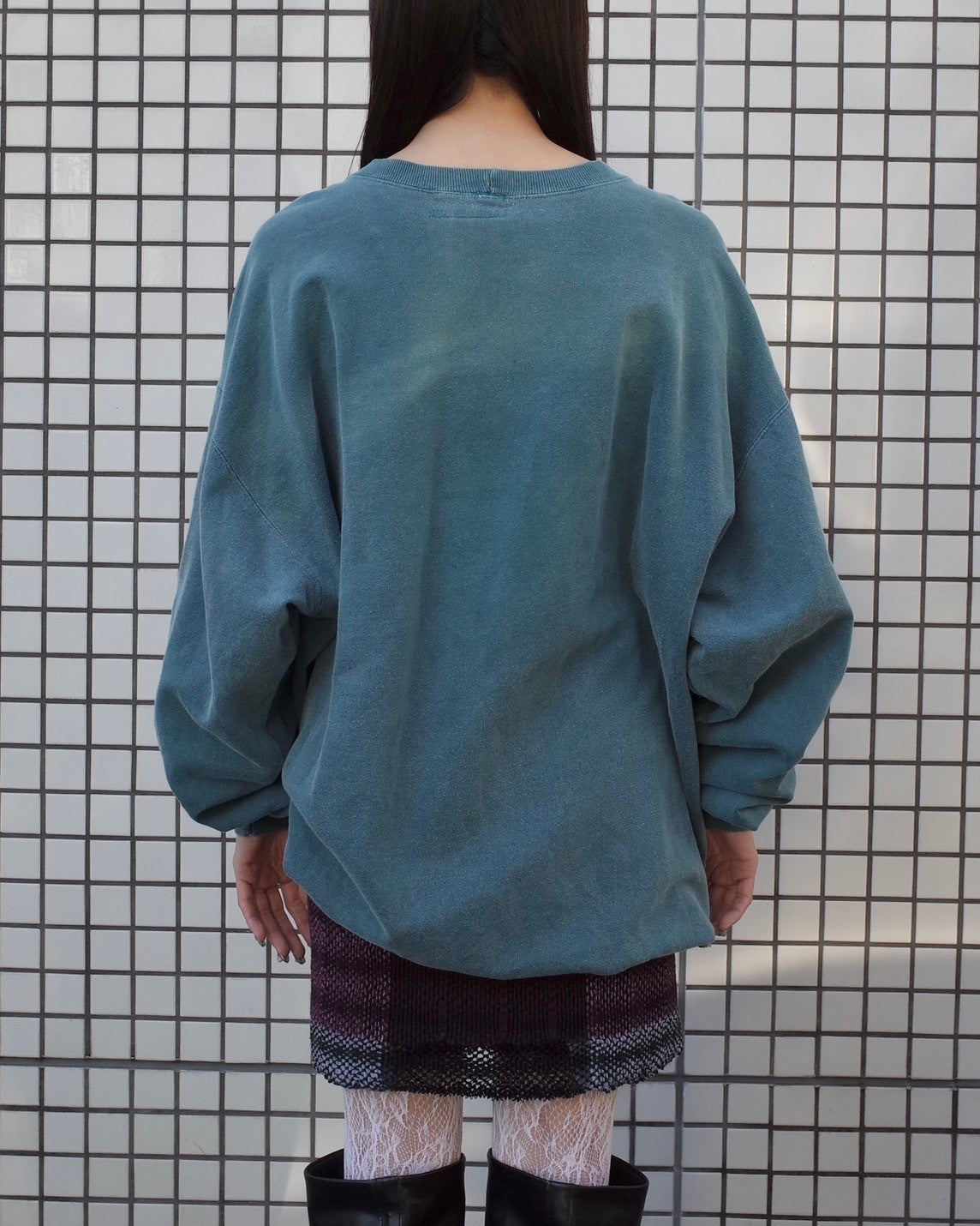 ATELIER by Create Clair / Remake Smocking Sweat - 1 - Green