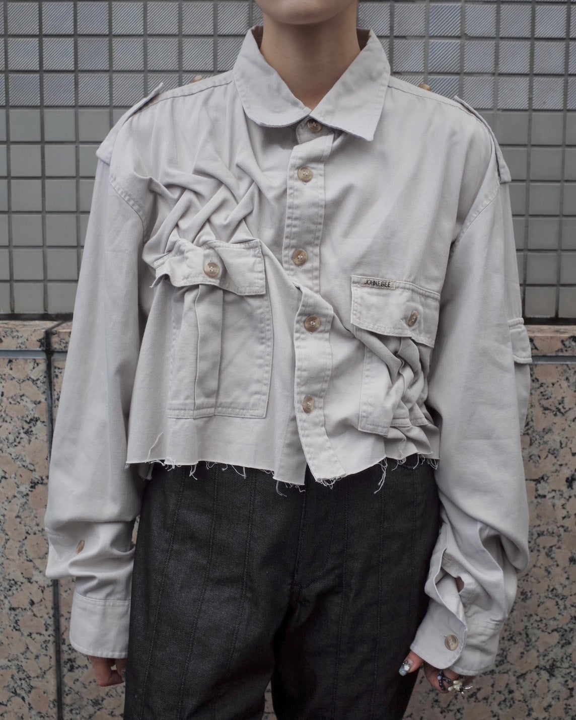 ATELIER by Create Clair / Remake Short Shirt - Beige