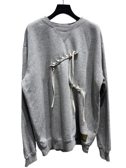 ATELIER by Create Clair / Vintage remake sweat - stitch - Gray