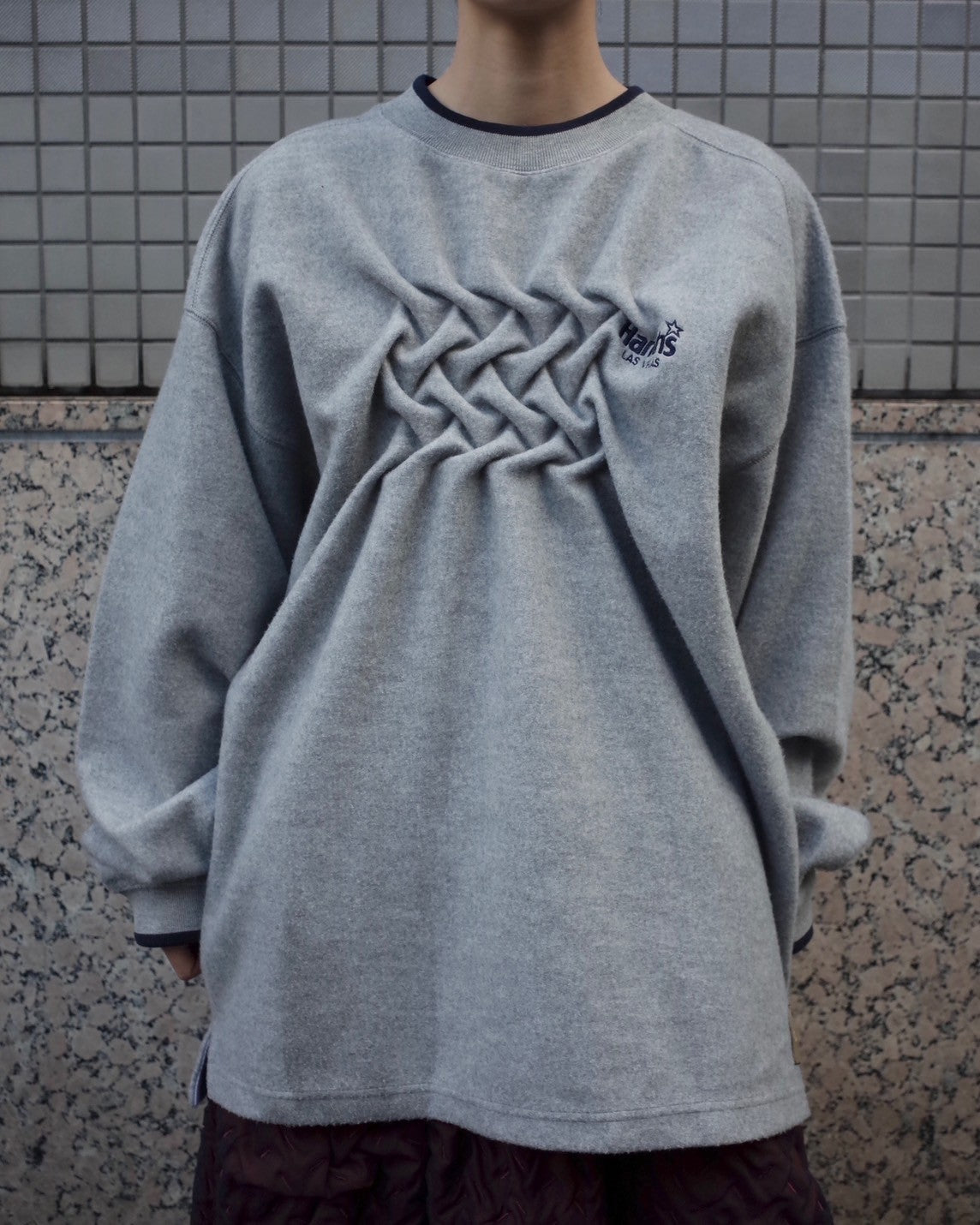 ATELIER by Create Clair / Remake Smocking Sweat - 1 - Gray