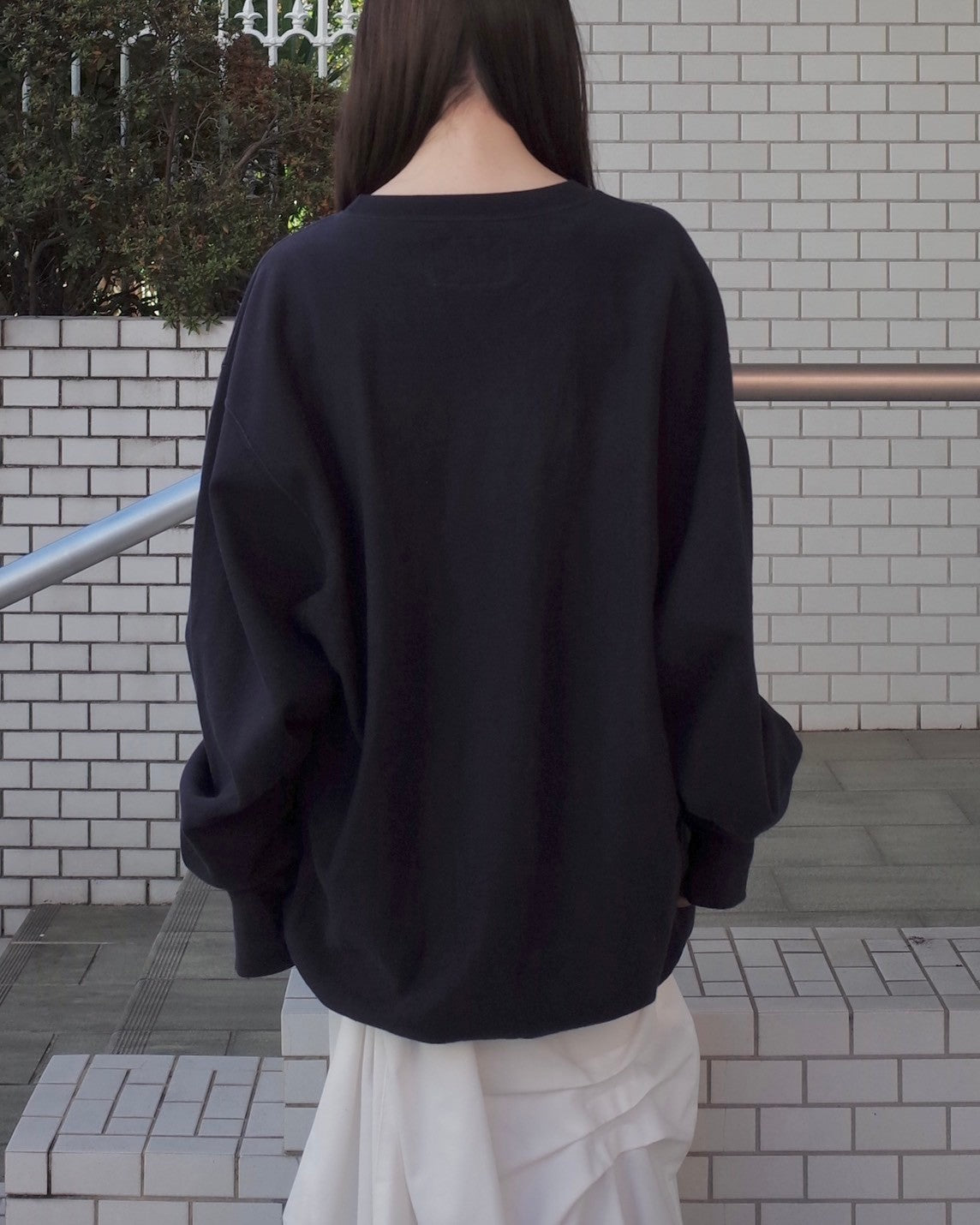 ATELIERby Create Clair / Remake Smocking Sweat - 1 - Navy