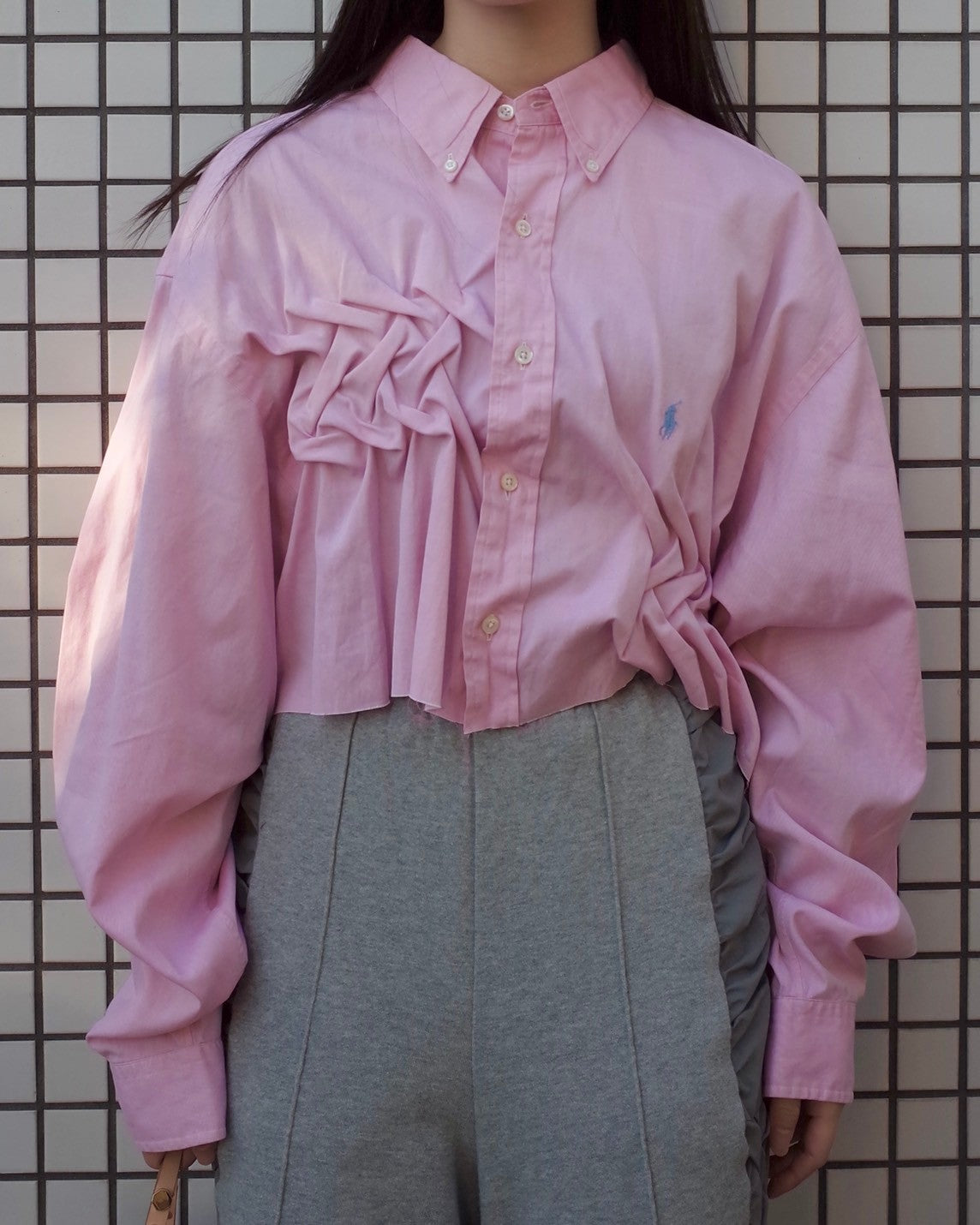 ATELIER by Create Clair / Remake Short Shirt - Pink