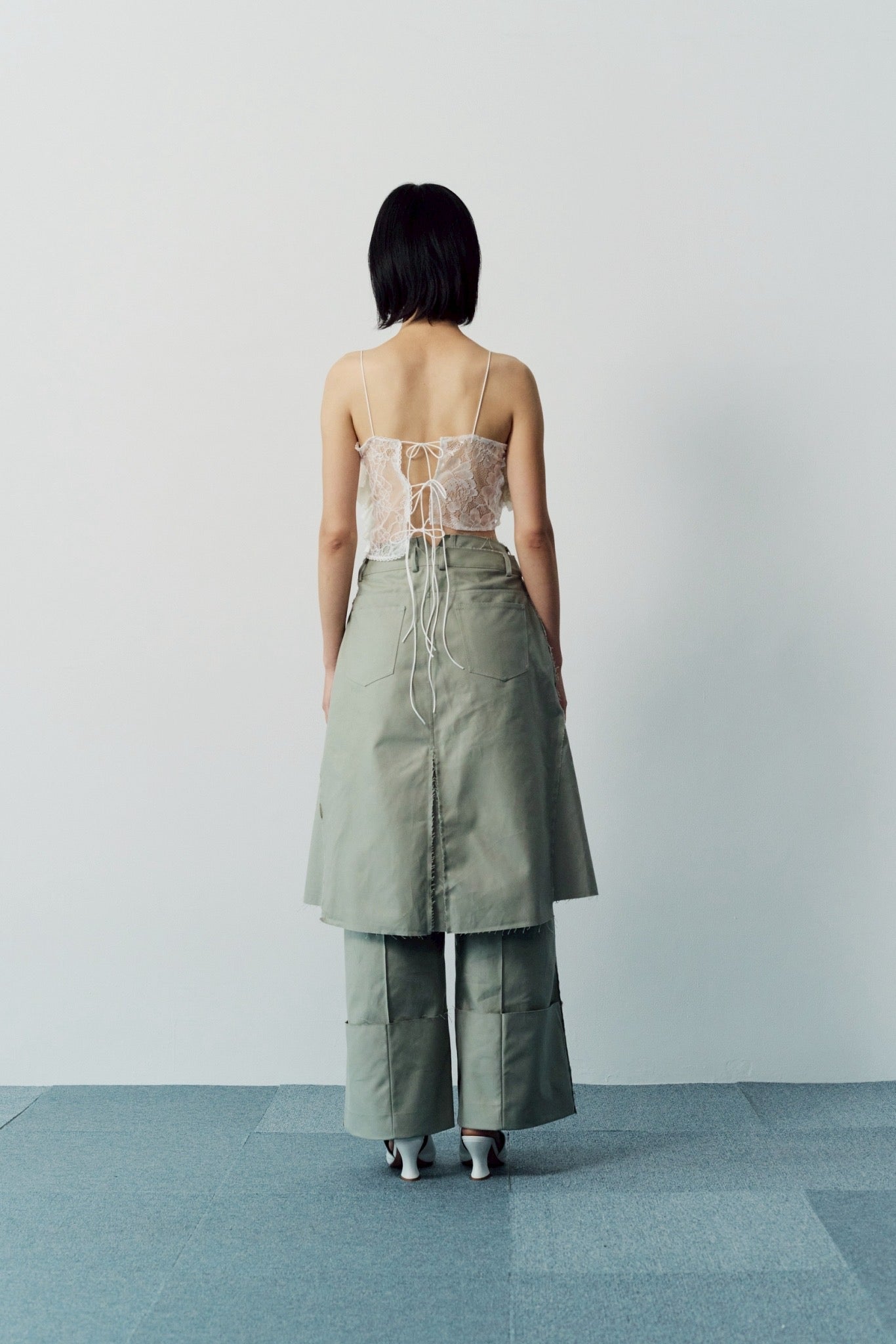 Nee flare skirt - Green