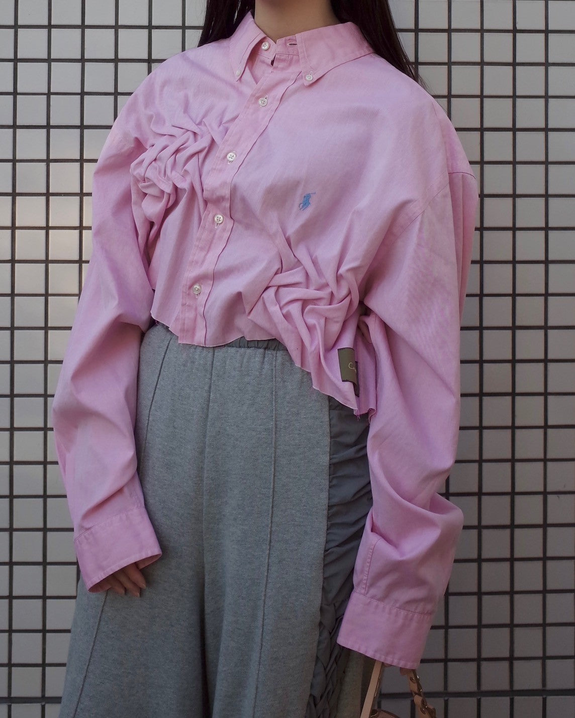 ATELIER by Create Clair / Remake Short Shirt - Pink