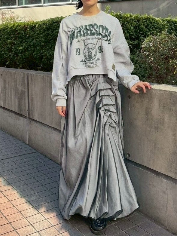 ATELIER by Create Clair / Remake Sweat - short - 2 - Gray