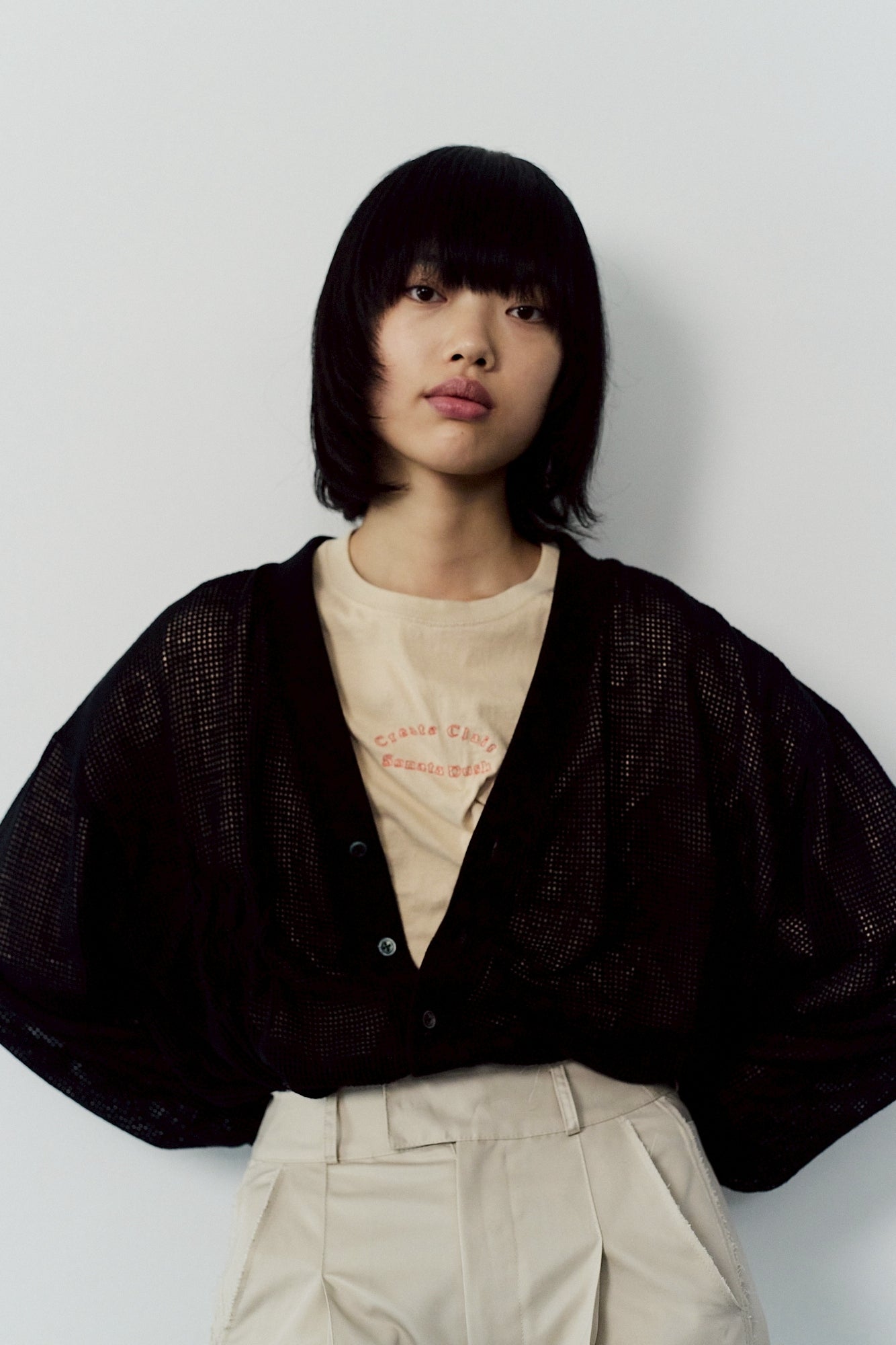 Tee-large - Beige