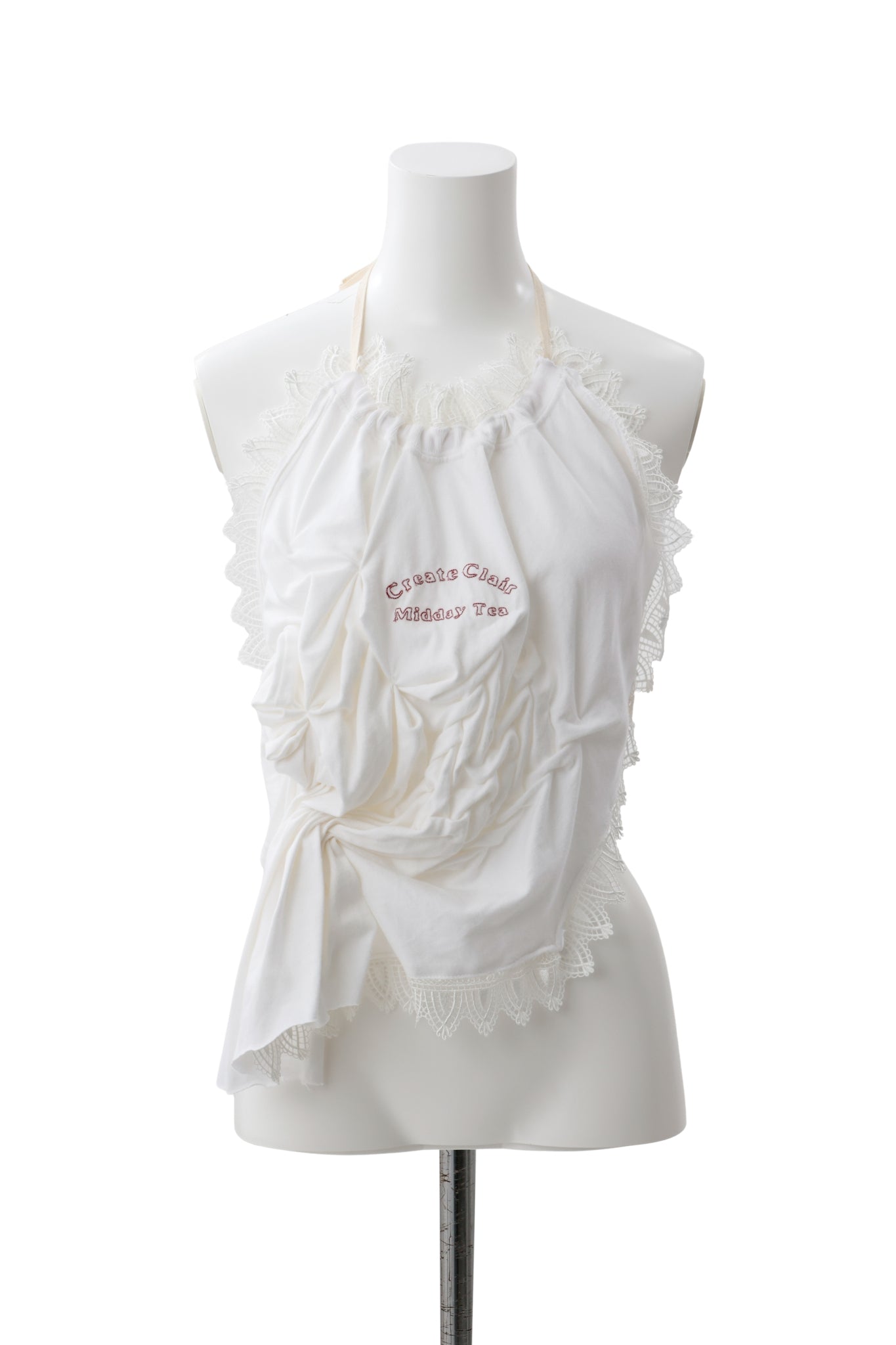 Tee-bustier - White