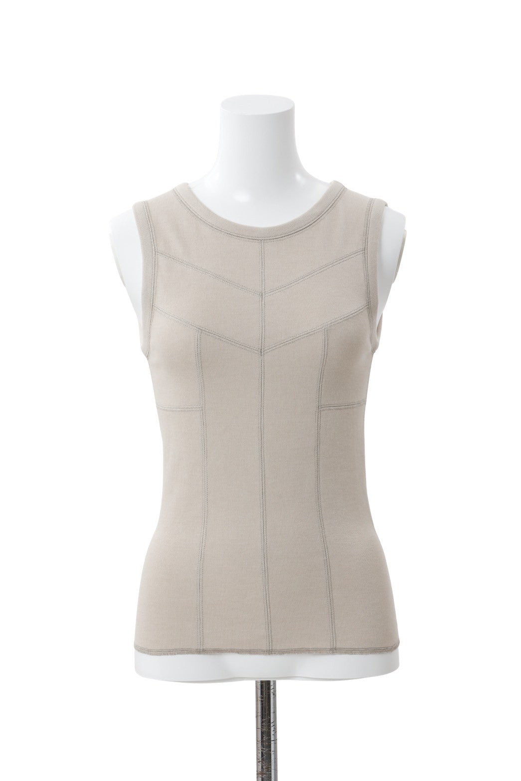 Overs titch rib tops - Beige