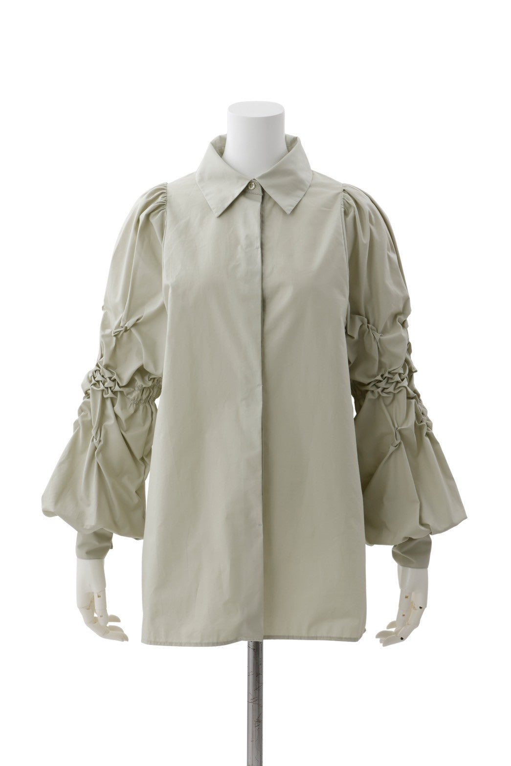Bubble sleeve blouse - Green